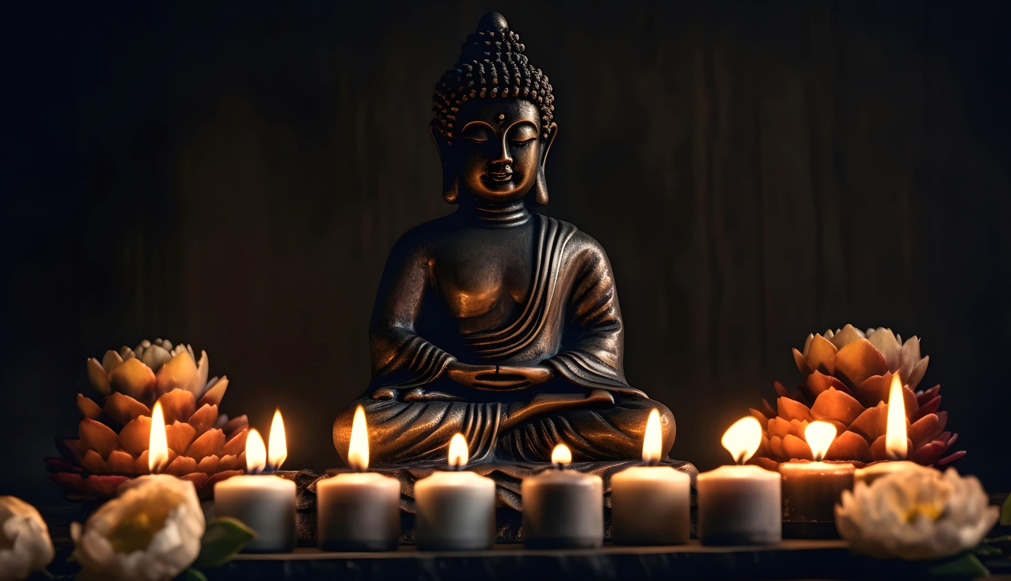 Gautama Buddha Spiritual at 1600 x 1200 size wallpapers HD quality