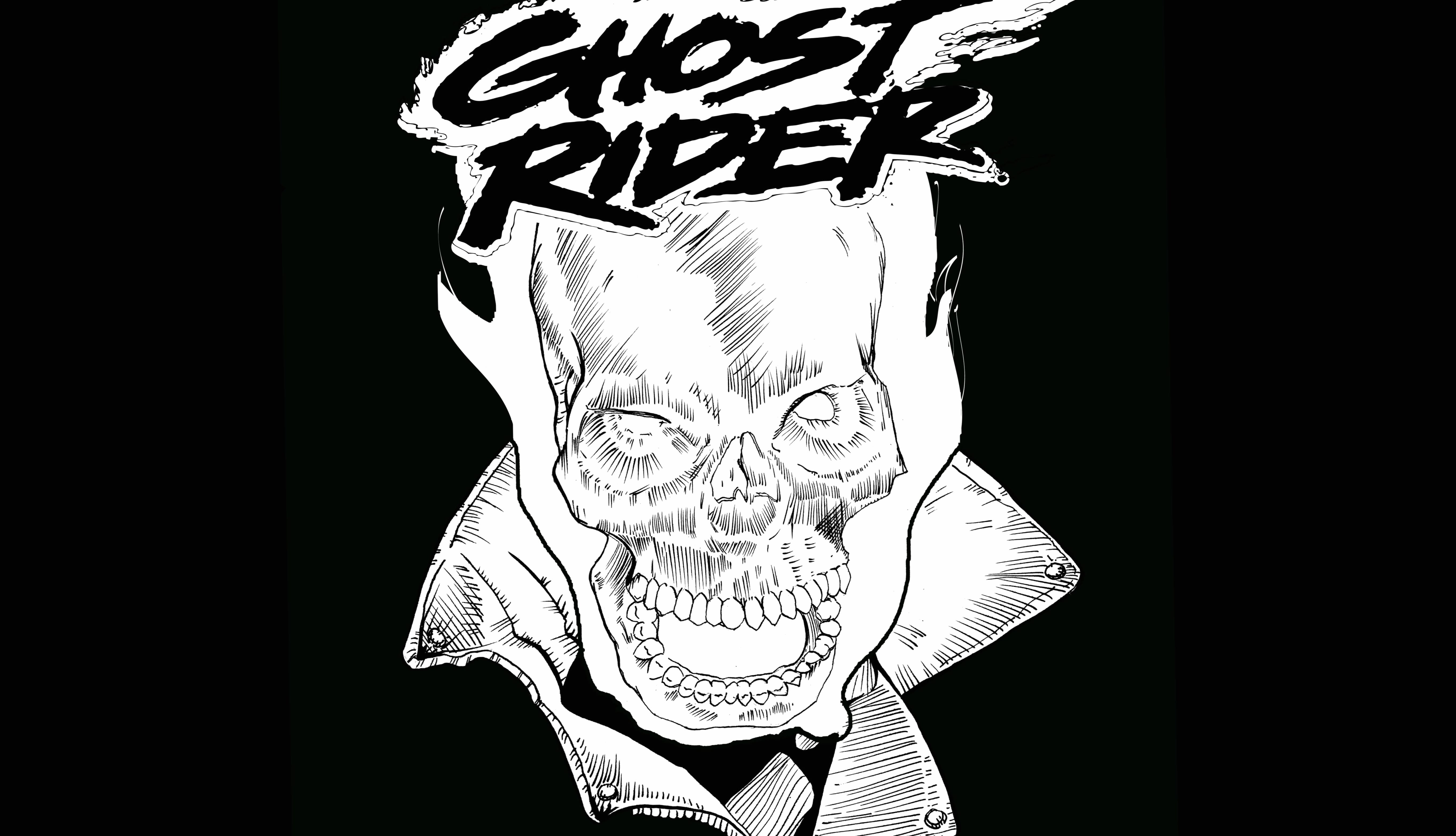 Ghost Rider HD Comic Wallpaper at 640 x 1136 iPhone 5 size wallpapers HD quality