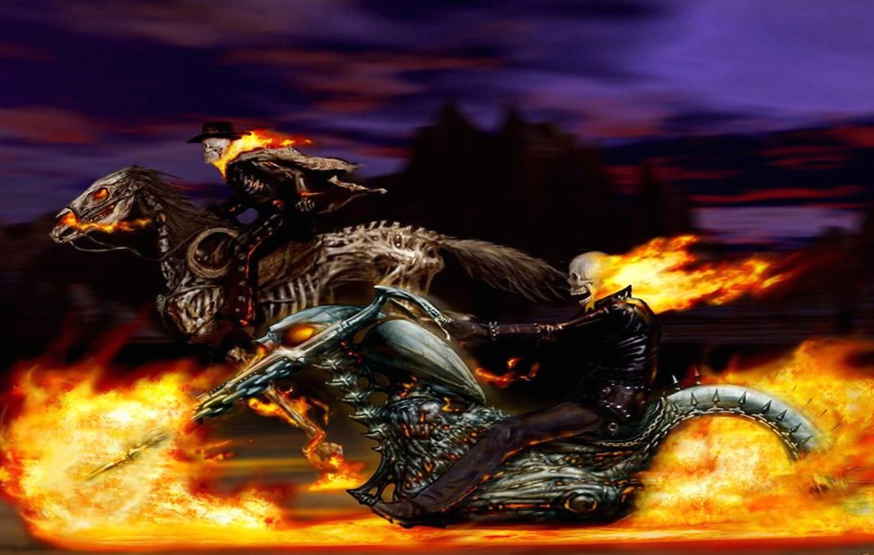 Ghost Rider Inferno at 2560 x 1440 HD size wallpapers HD quality