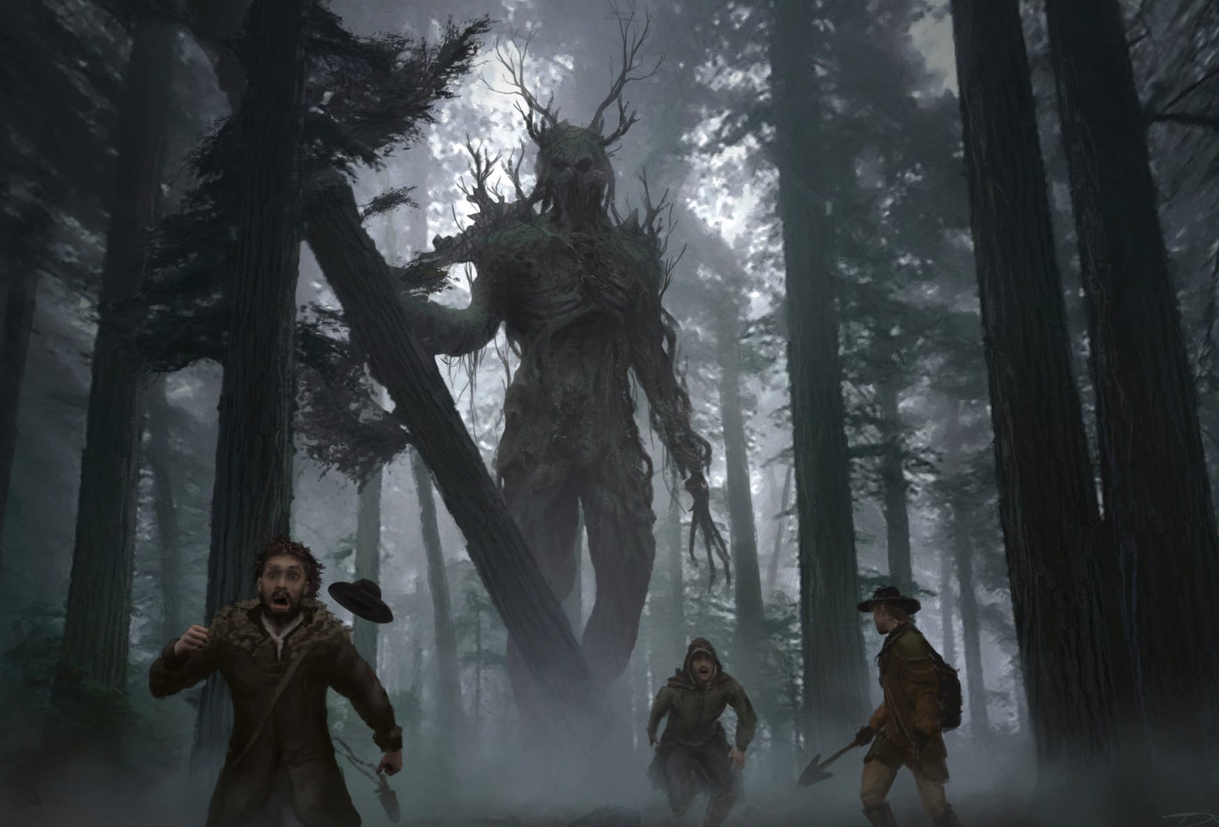 Giant Forest Monster - Fantasy wallpapers HD quality