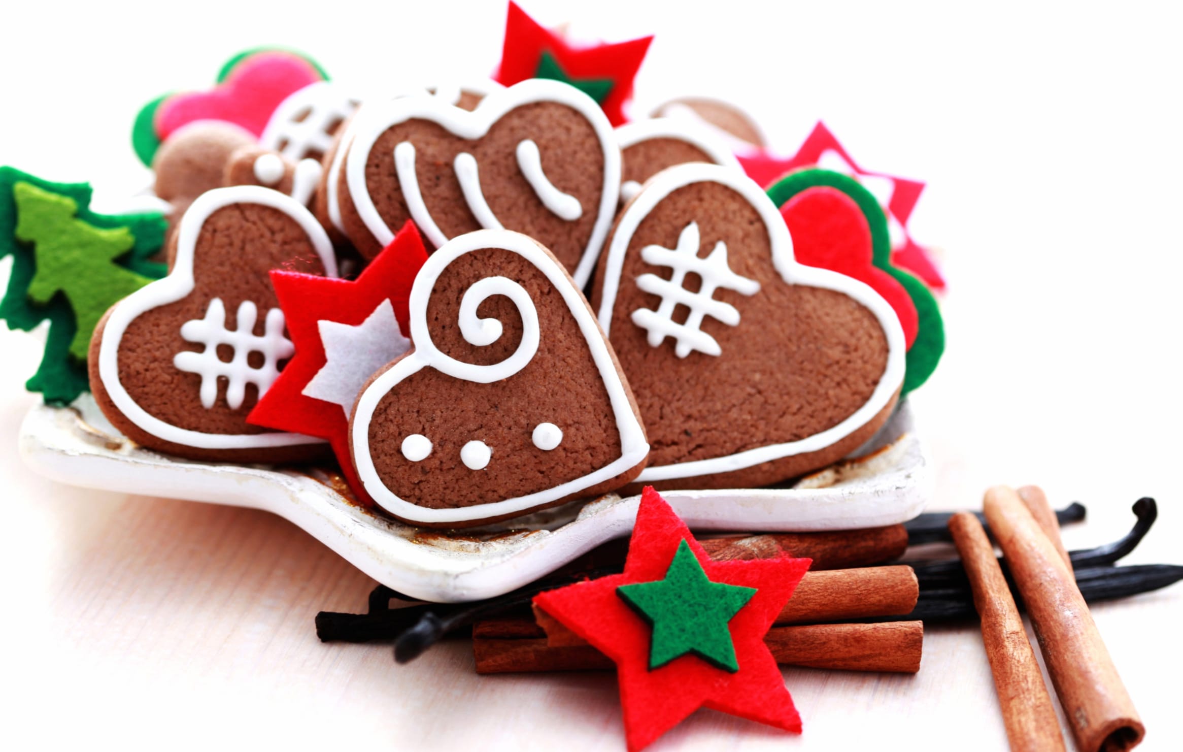 Gingerbread Cookie Cinnamon Holiday Christmas wallpapers HD quality