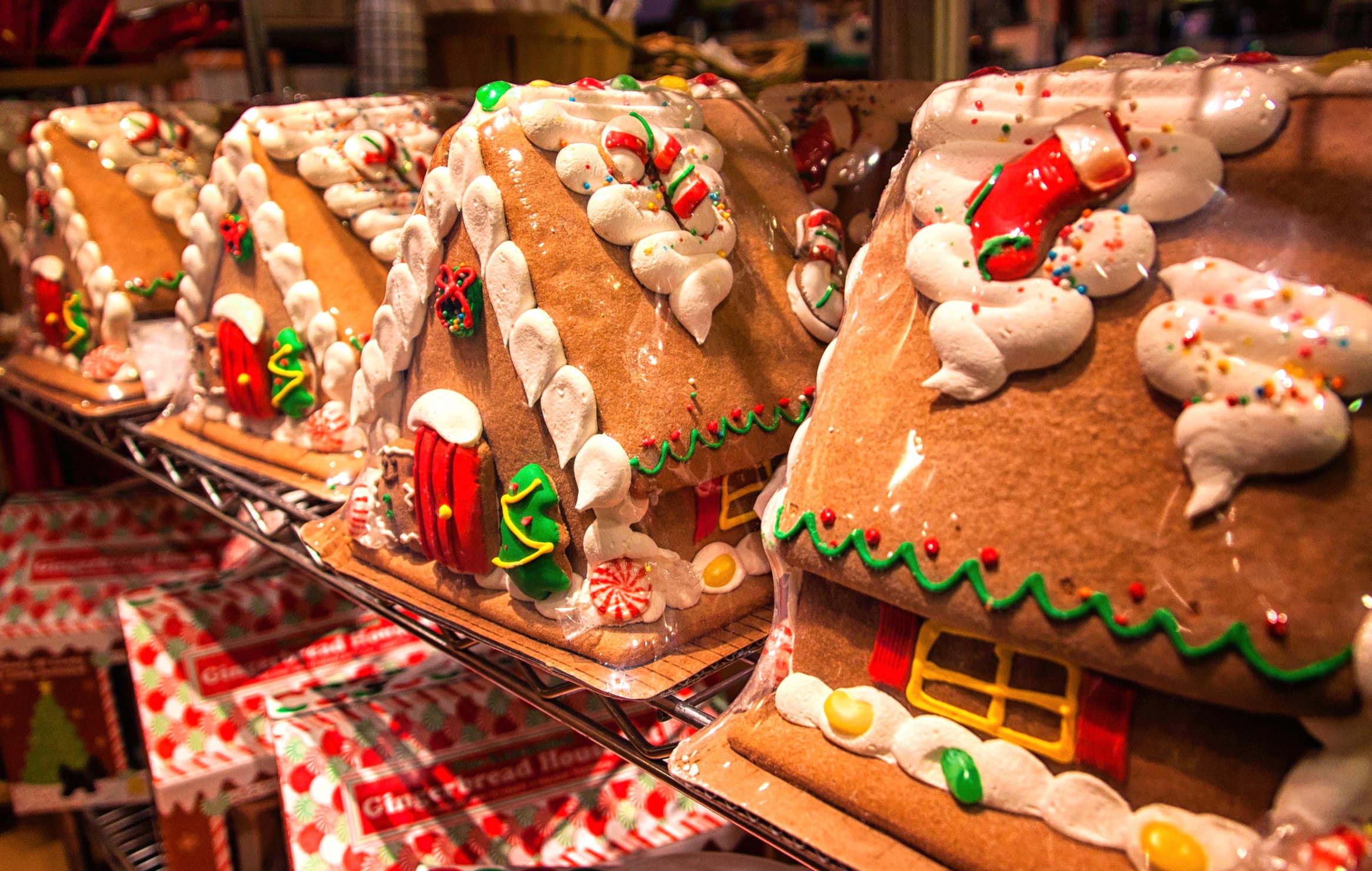 Gingerbread Holiday Christmas wallpapers HD quality