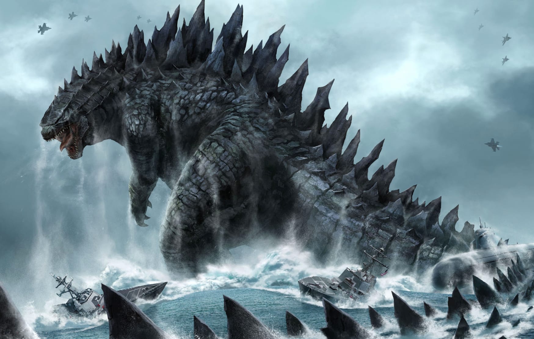 Godzilla Unleashed Fantasy at 1680 x 945 HD size wallpapers HD quality