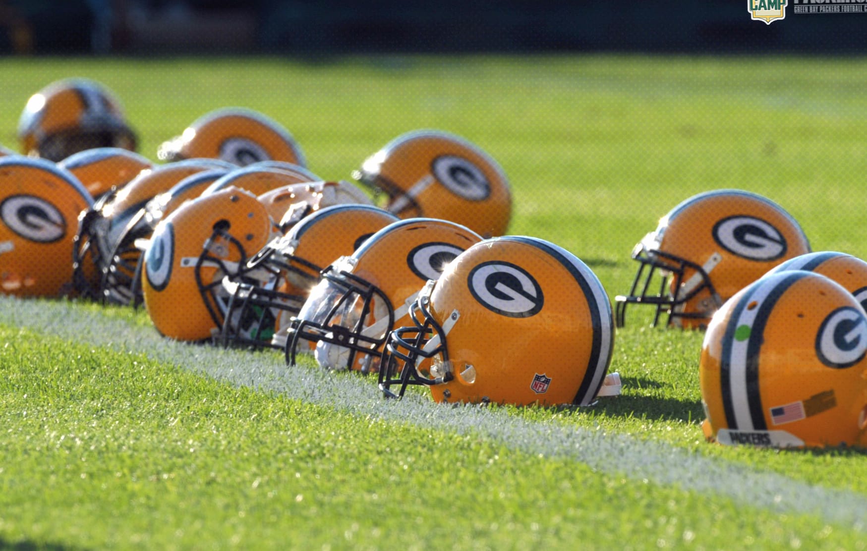 Green Bay Packers - Helmets on the Field wallpapers HD quality