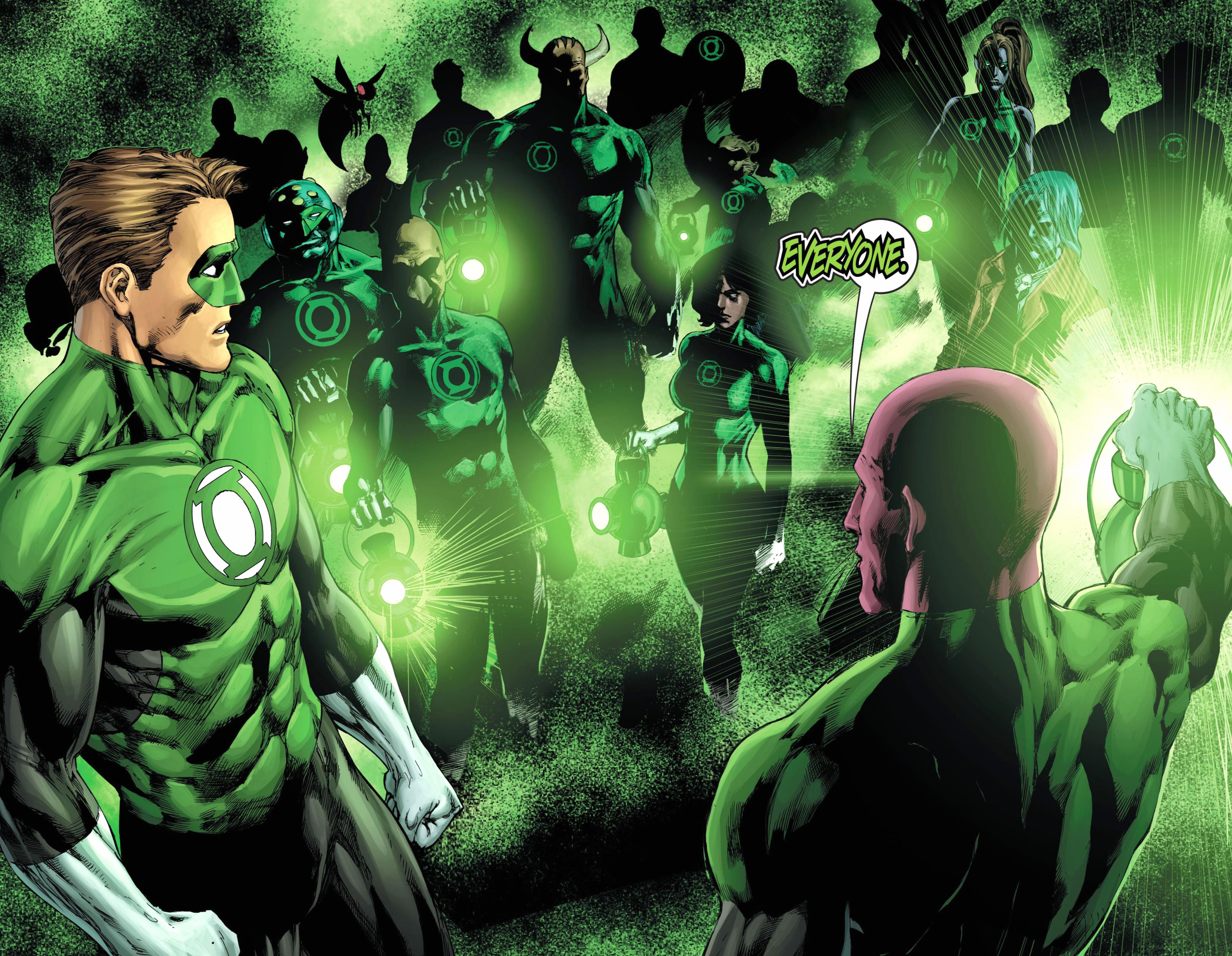 Green Lantern Corps in wallpapers HD quality