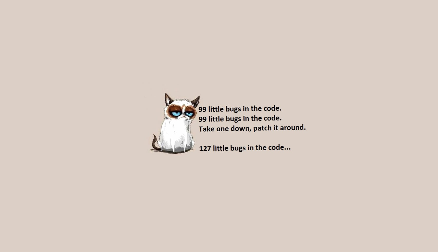 Grumpy Cat Coding Humor wallpapers HD quality