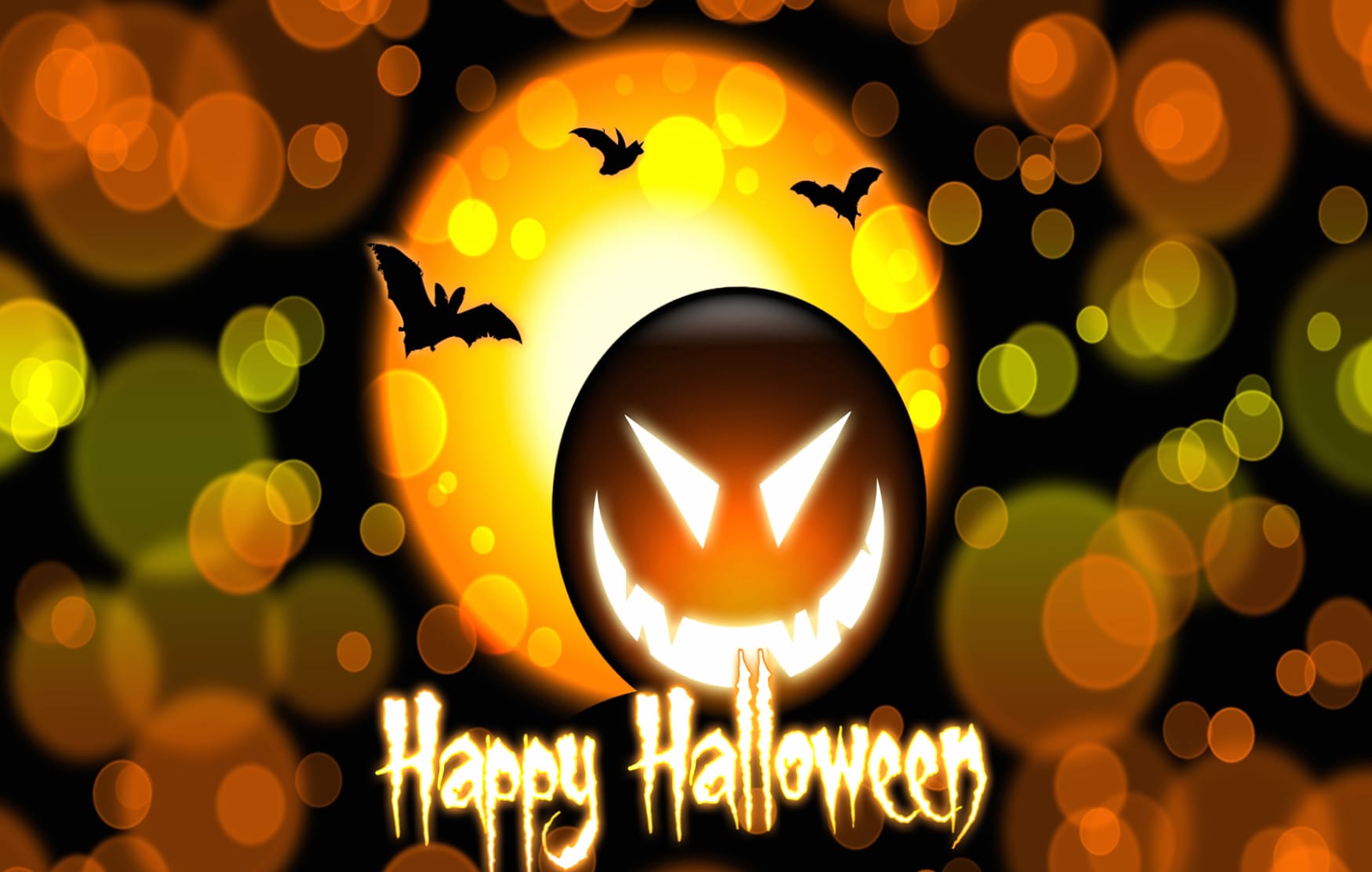 Happy Halloween Pumpkin Holiday Halloween at 750 x 1334 iPhone 6 size wallpapers HD quality