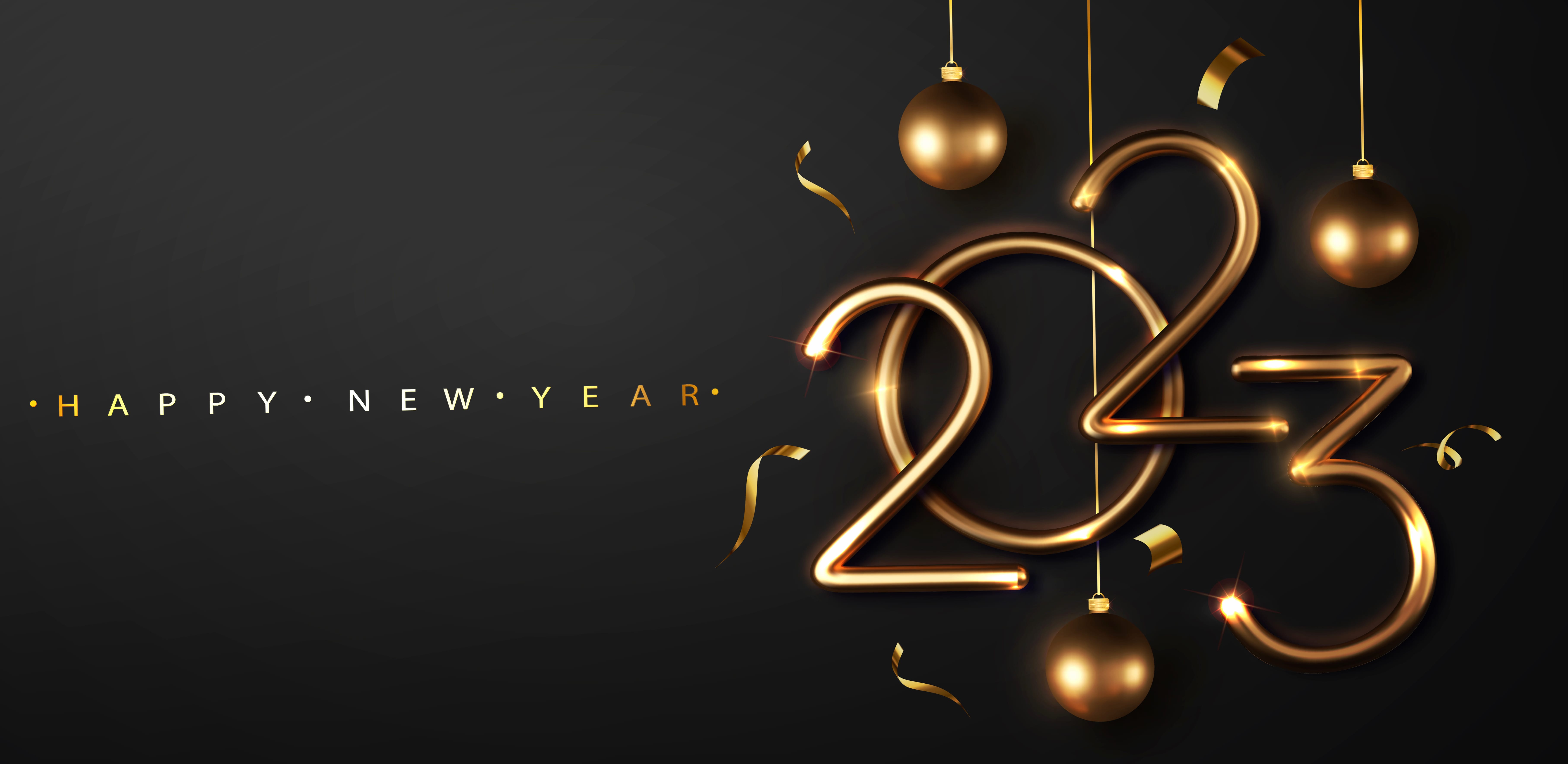 Happy New Year Holiday New Year 2023 wallpapers HD quality