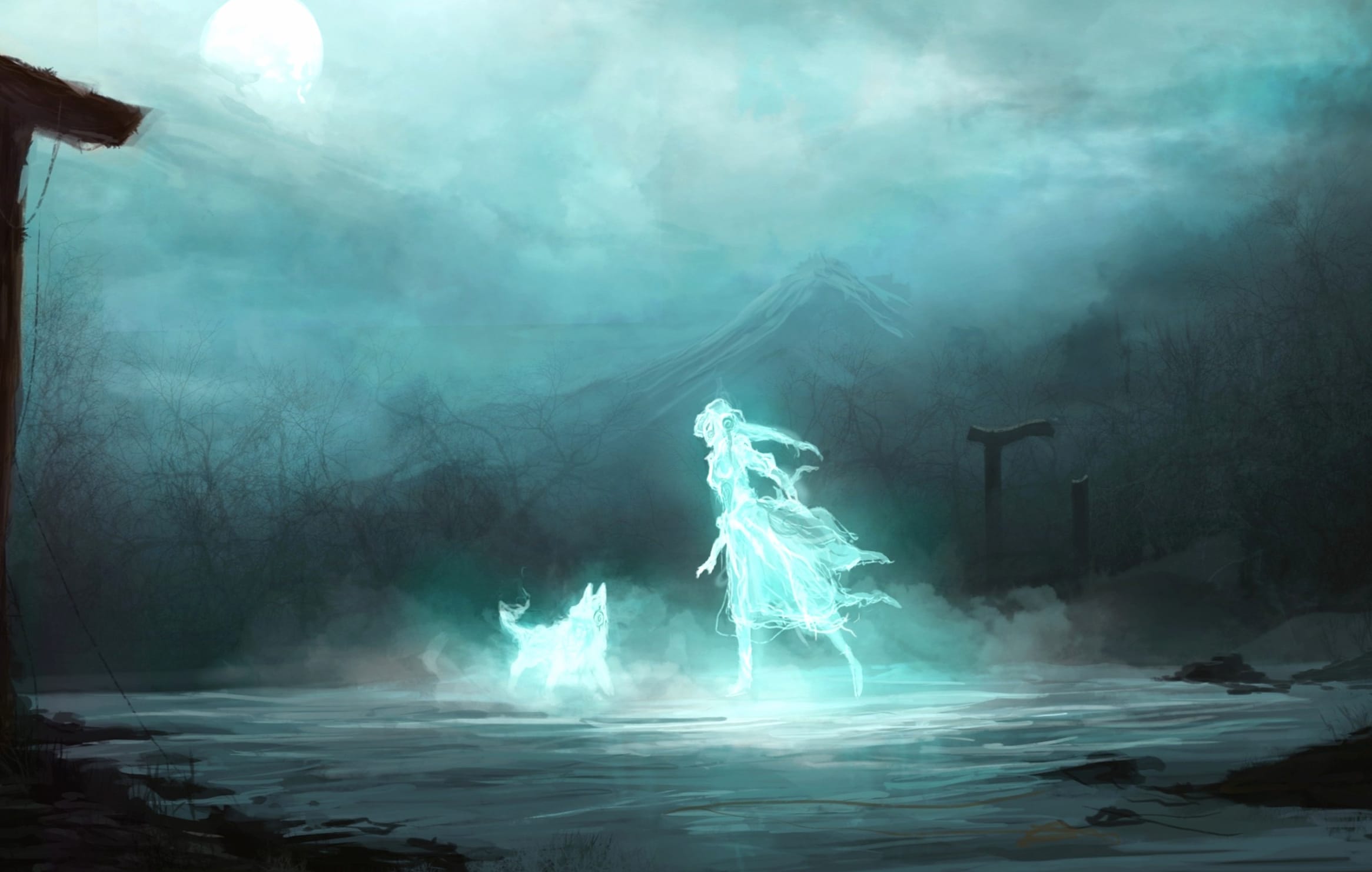 Haunting Midnight Ghostly wallpapers HD quality