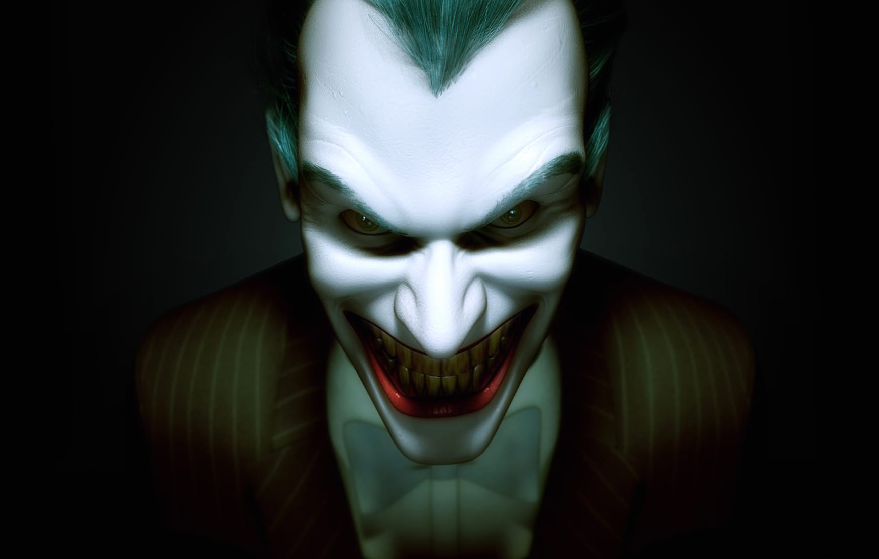 HD Joker Comic Wallpaper at 640 x 960 iPhone 4 size wallpapers HD quality