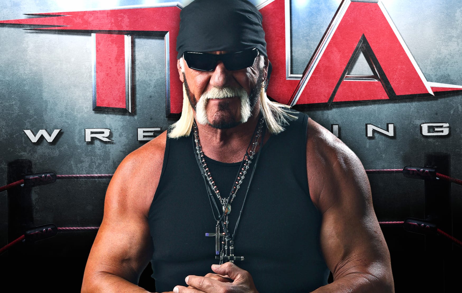 HD Wallpaper of Hulk Hogan in TNA Wrestling Action wallpapers HD quality