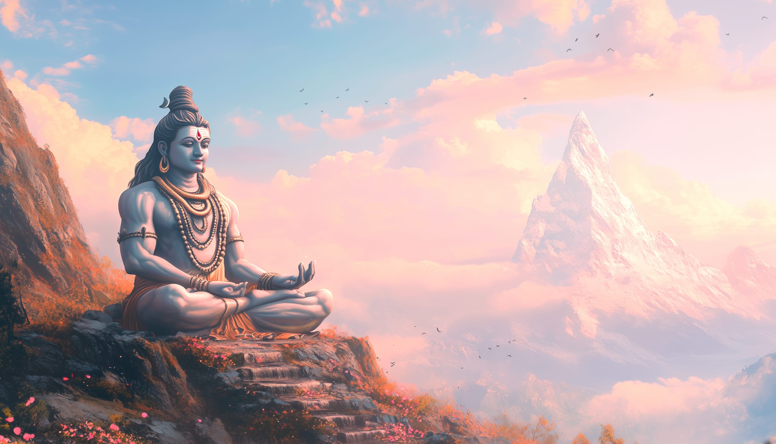 HD Wallpaper of Mahadev Shiva A Divine Spiritual Journey wallpapers HD quality