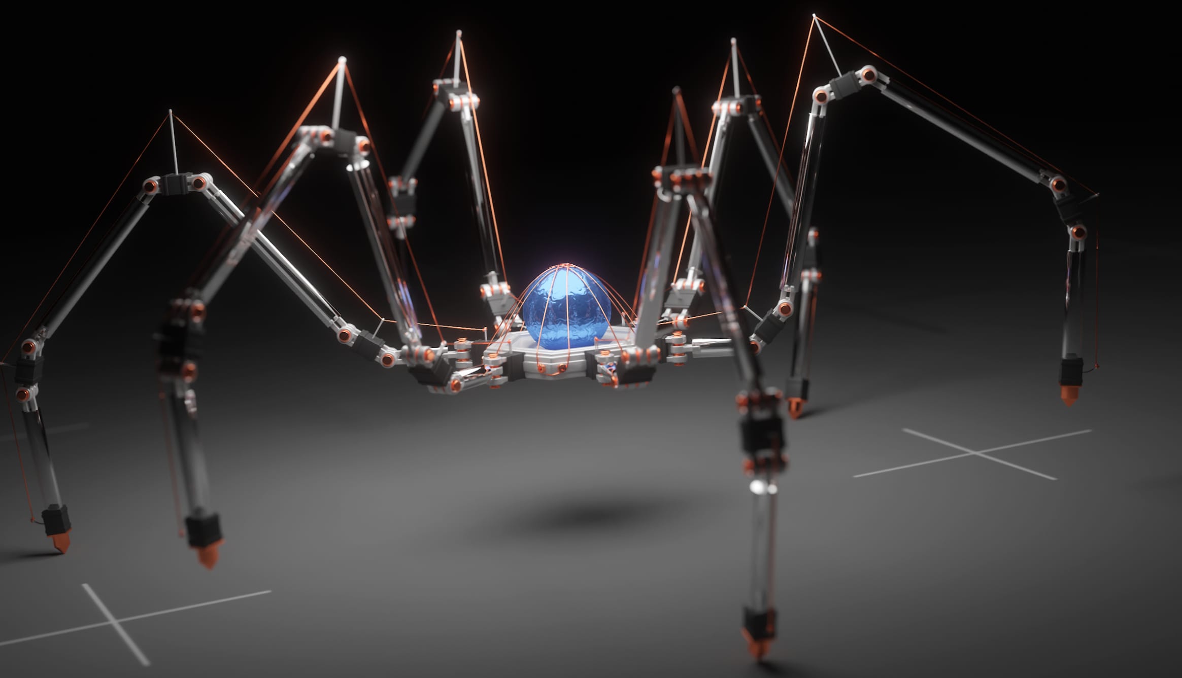 Hexapod Spider at 1152 x 864 size wallpapers HD quality