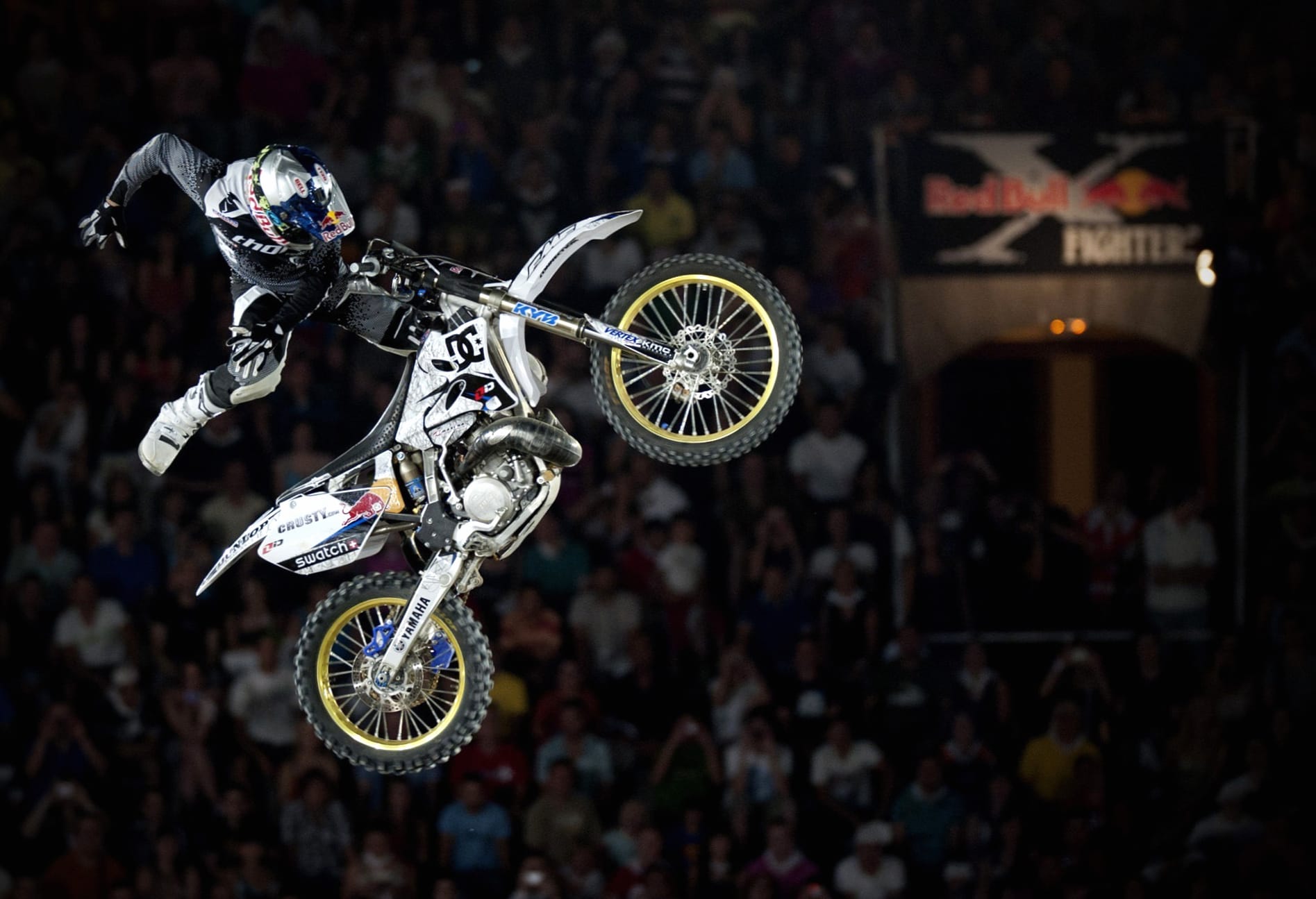 High-Flying Motocross Action wallpapers HD quality