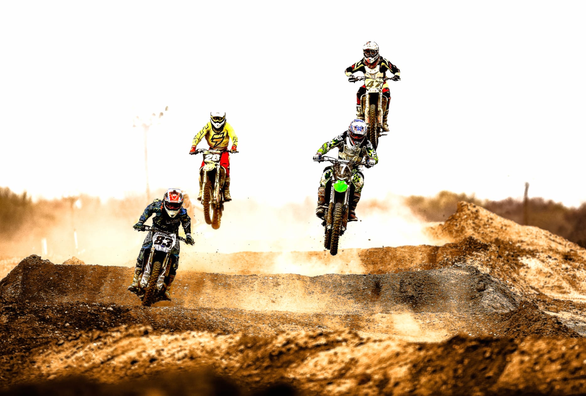 High-Octane Motocross Action - wallpapers HD quality