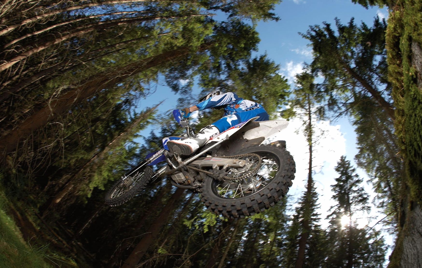 High-Octane Motocross Thrill in the Wild wallpapers HD quality