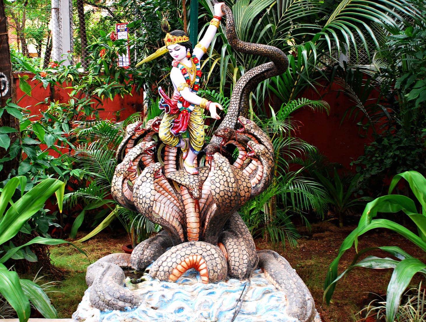 Hindu Deity with Serpent - wallpapers HD quality