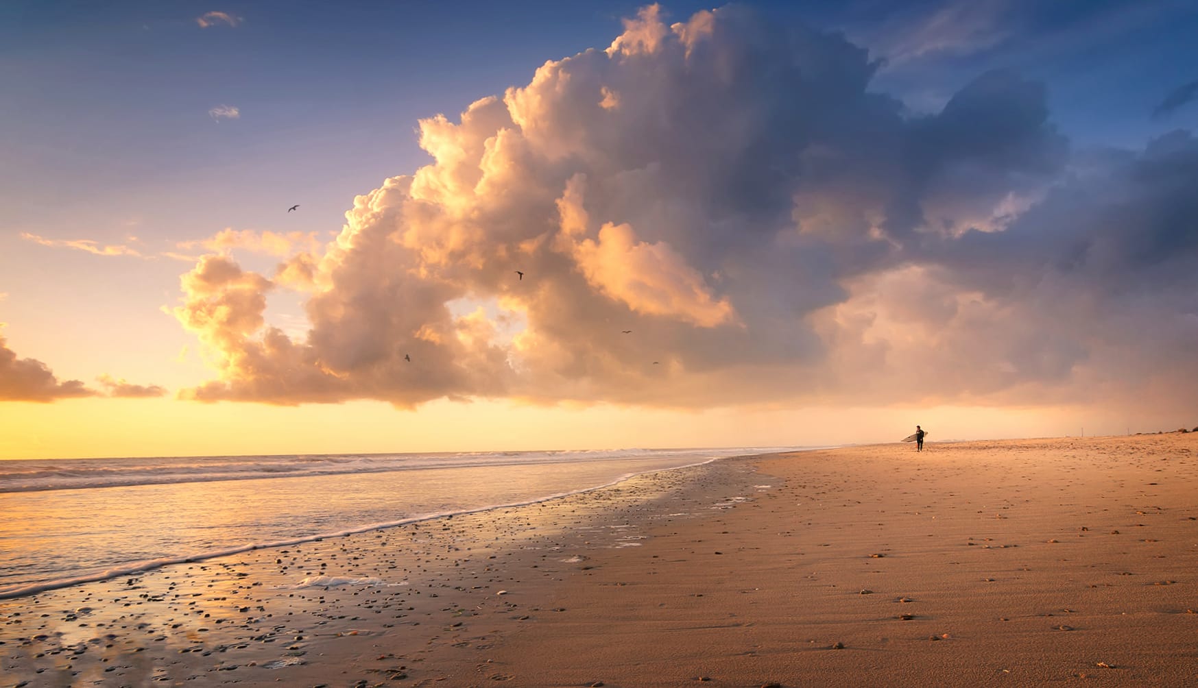 Horizon Sea Ocean Cloud Earth Photography Beach wallpapers HD quality