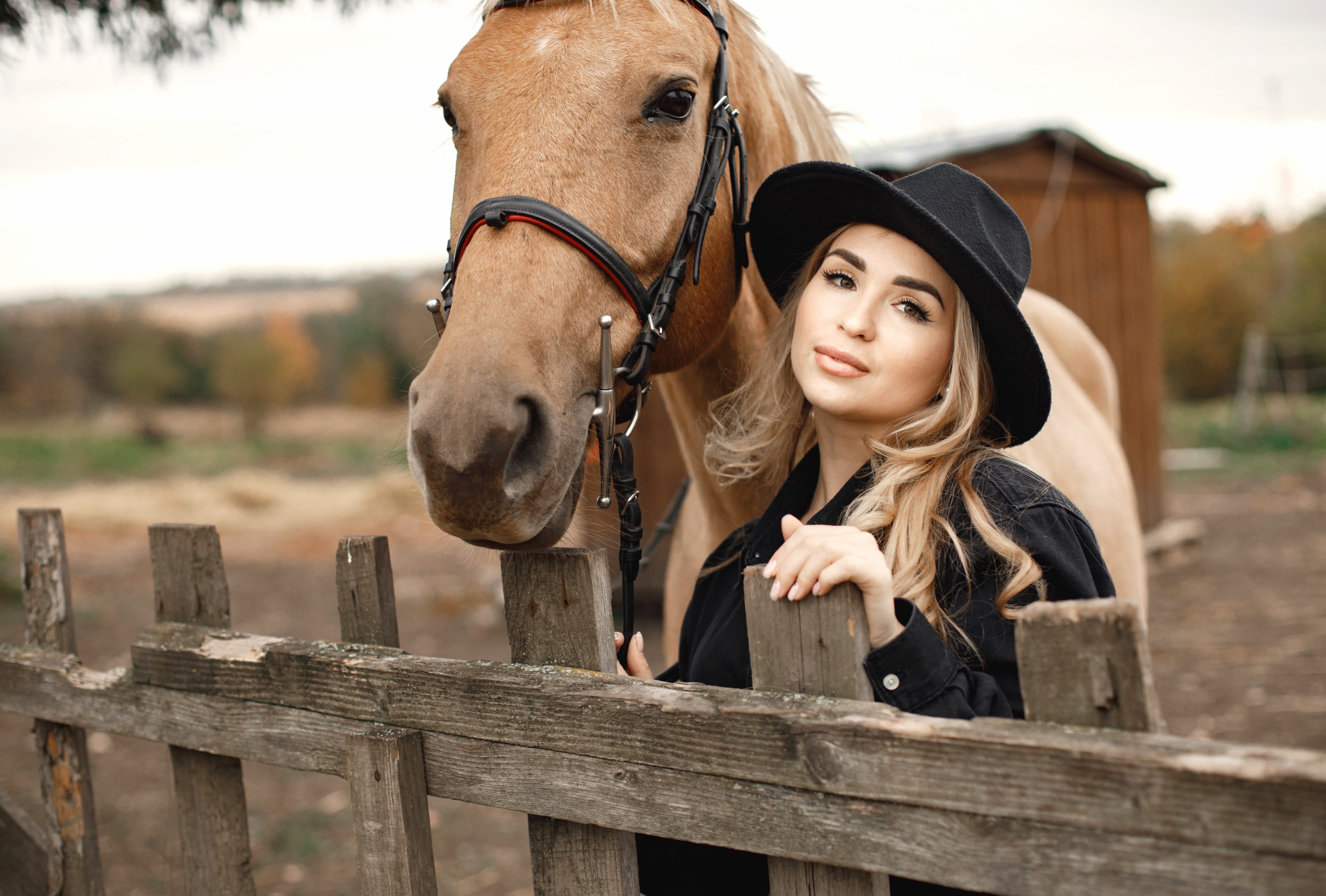 Horse Woman Model wallpapers HD quality