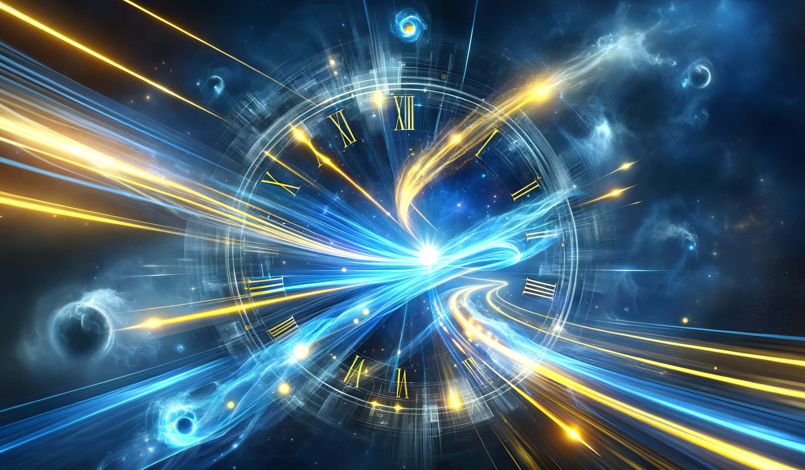 Hyperspace Time Vortex - Sci-Fi Time Travel Theme at 1680 x 945 HD size wallpapers HD quality