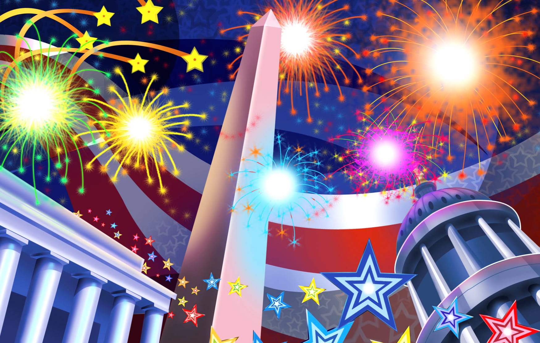 Independence USA Patriotic Holiday 4th Of July wallpapers HD quality