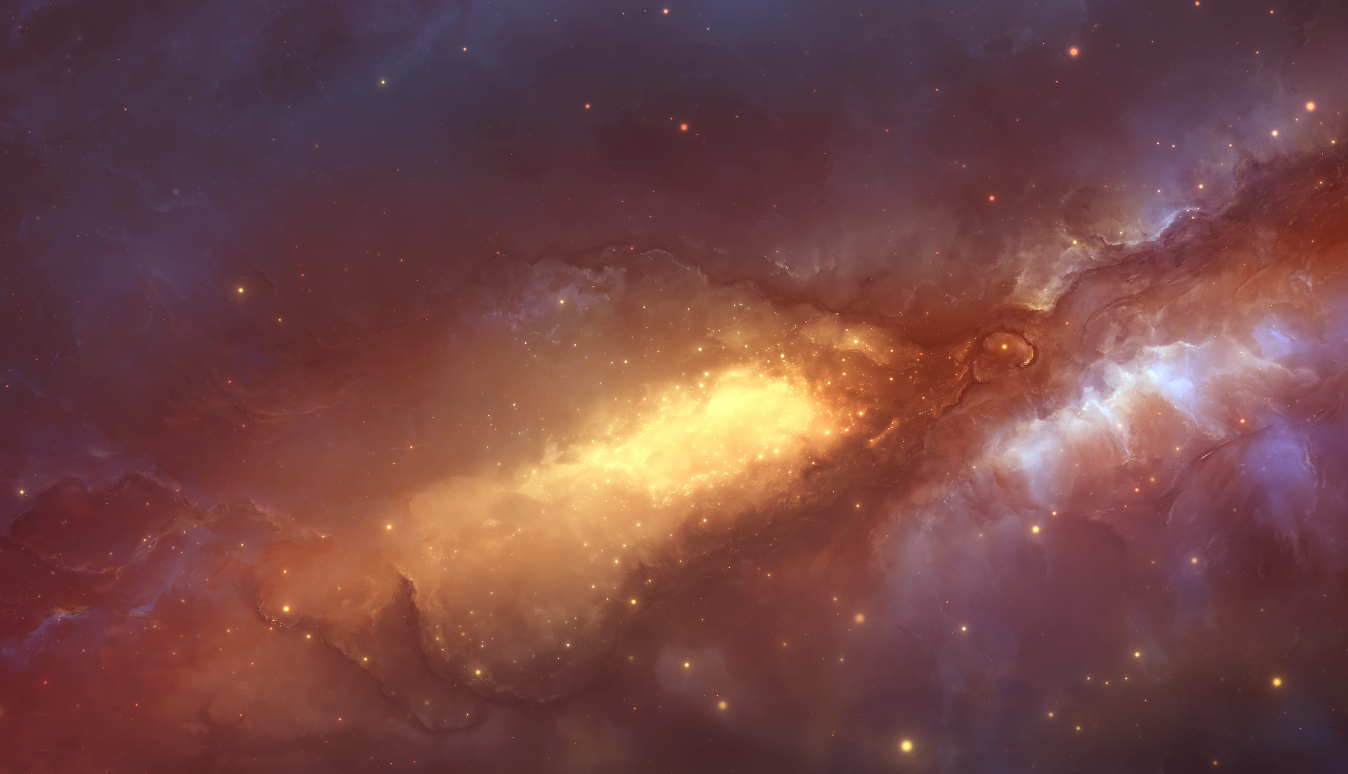 Inferno Nebula wallpapers HD quality