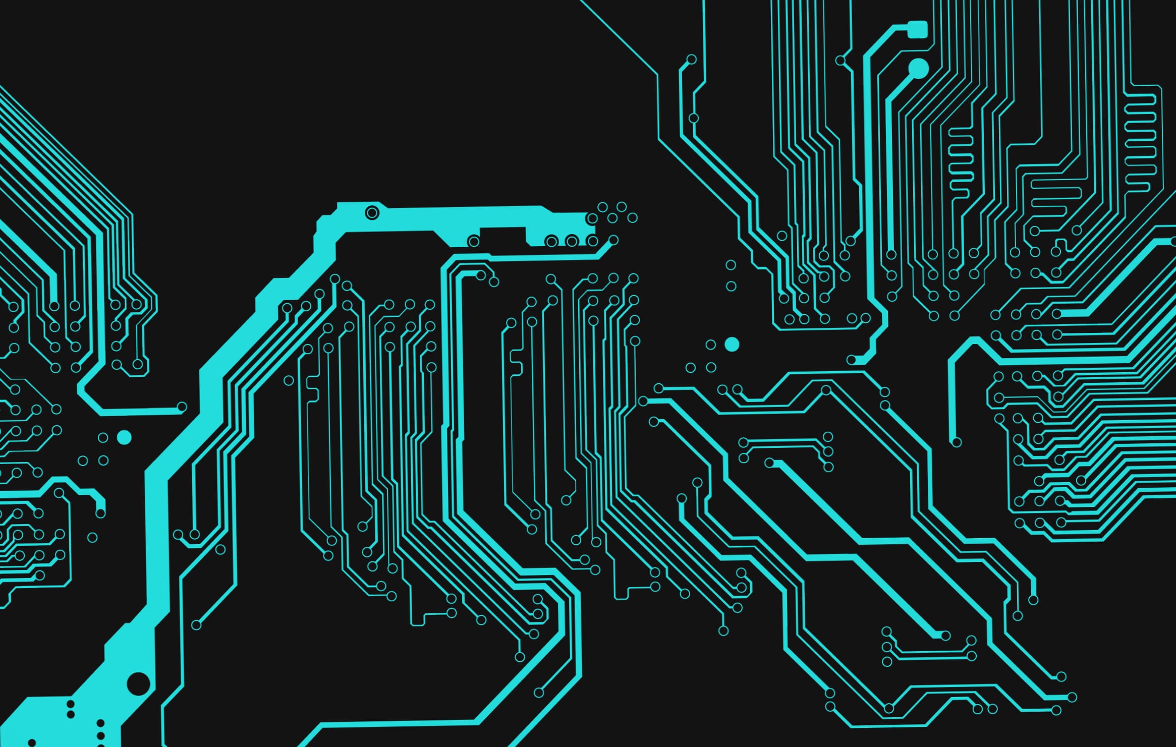 Intricate Circuit Technology Design at 1920 x 1080 HD size wallpapers HD quality