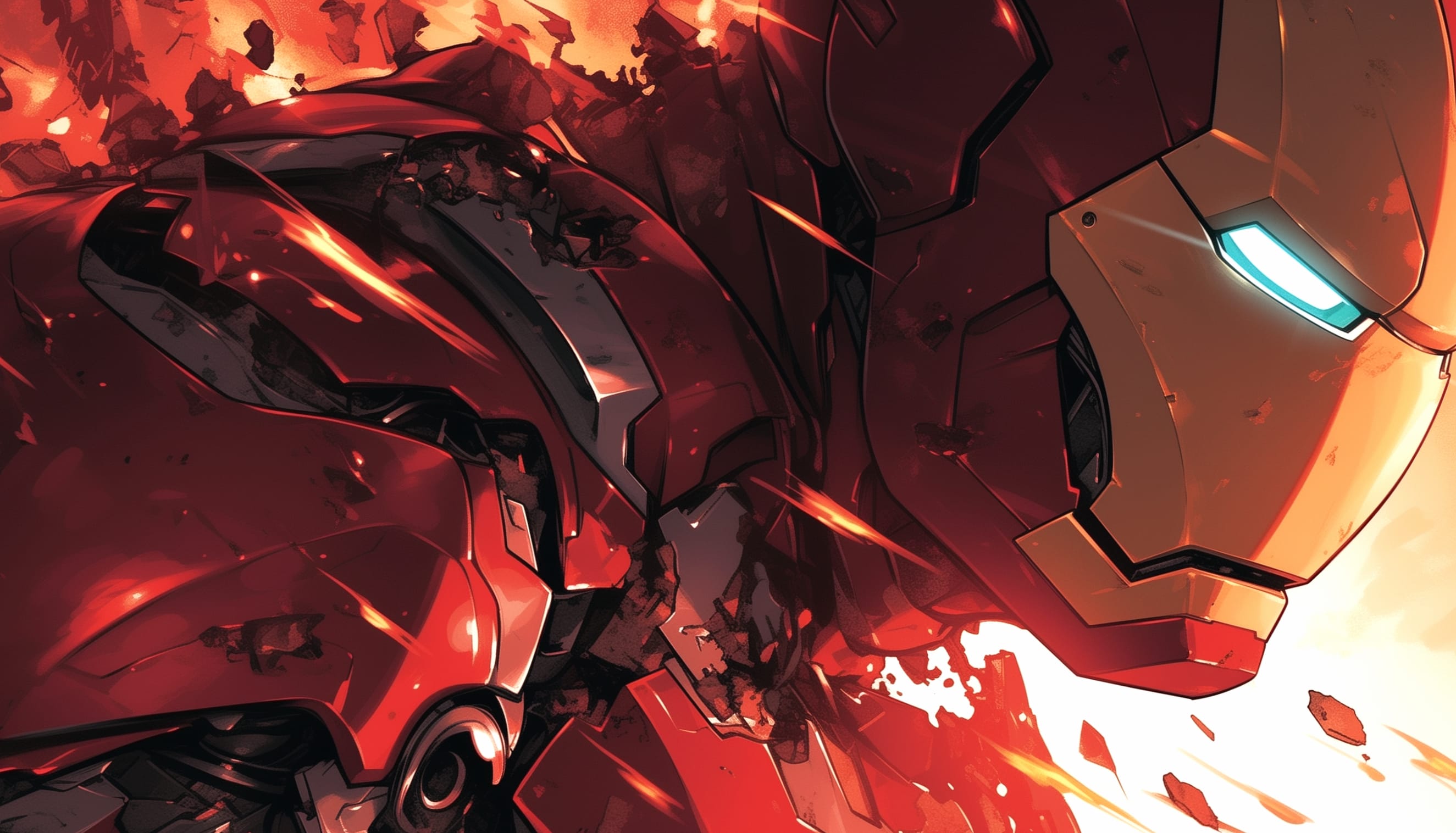 Iron Man Unleashed HD Avengers Comic Wallpaper wallpapers HD quality