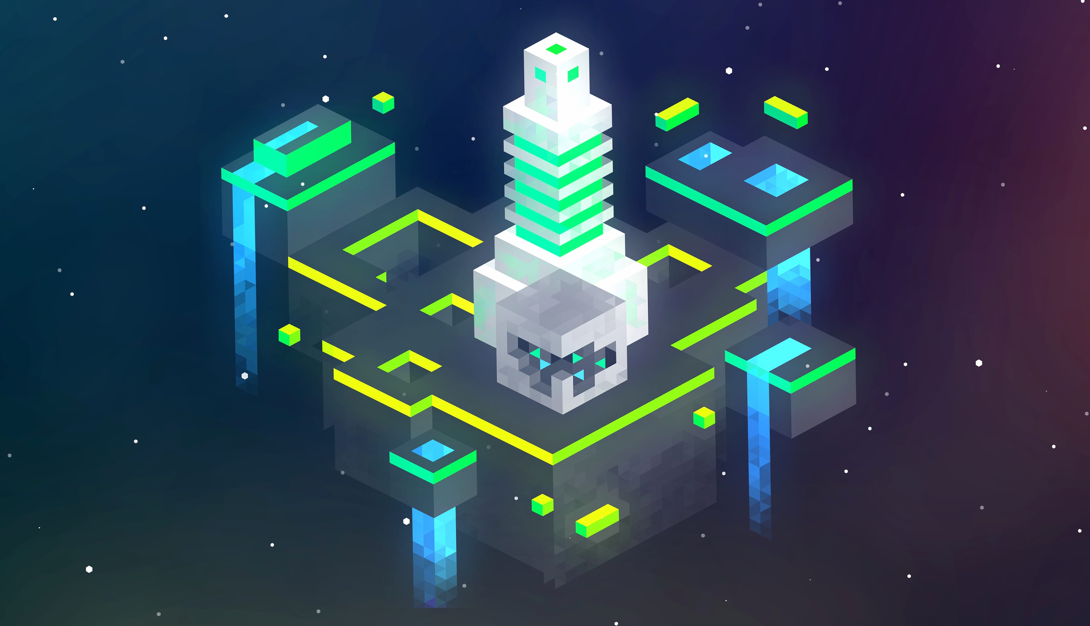 Isometric Abstract wallpapers HD quality