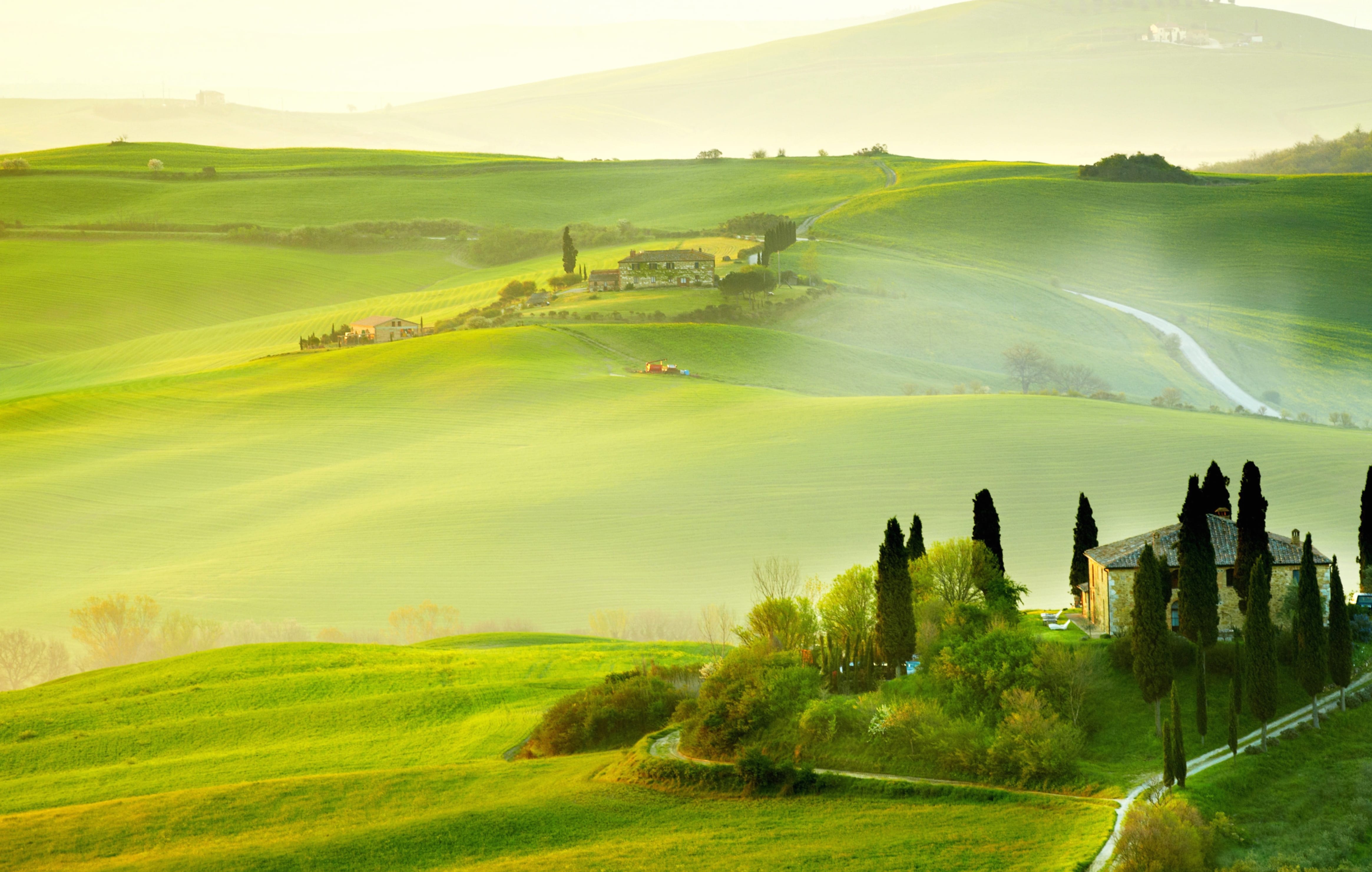 Italy Valley Photography Tuscany wallpapers HD quality