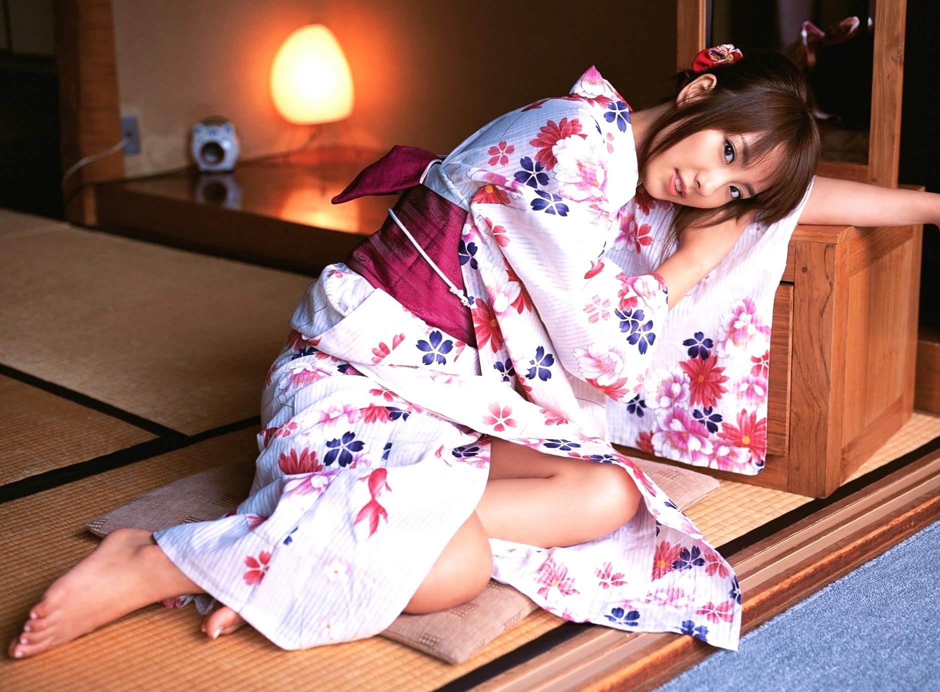 Japanese Elegance Woman in Yukata - wallpapers HD quality