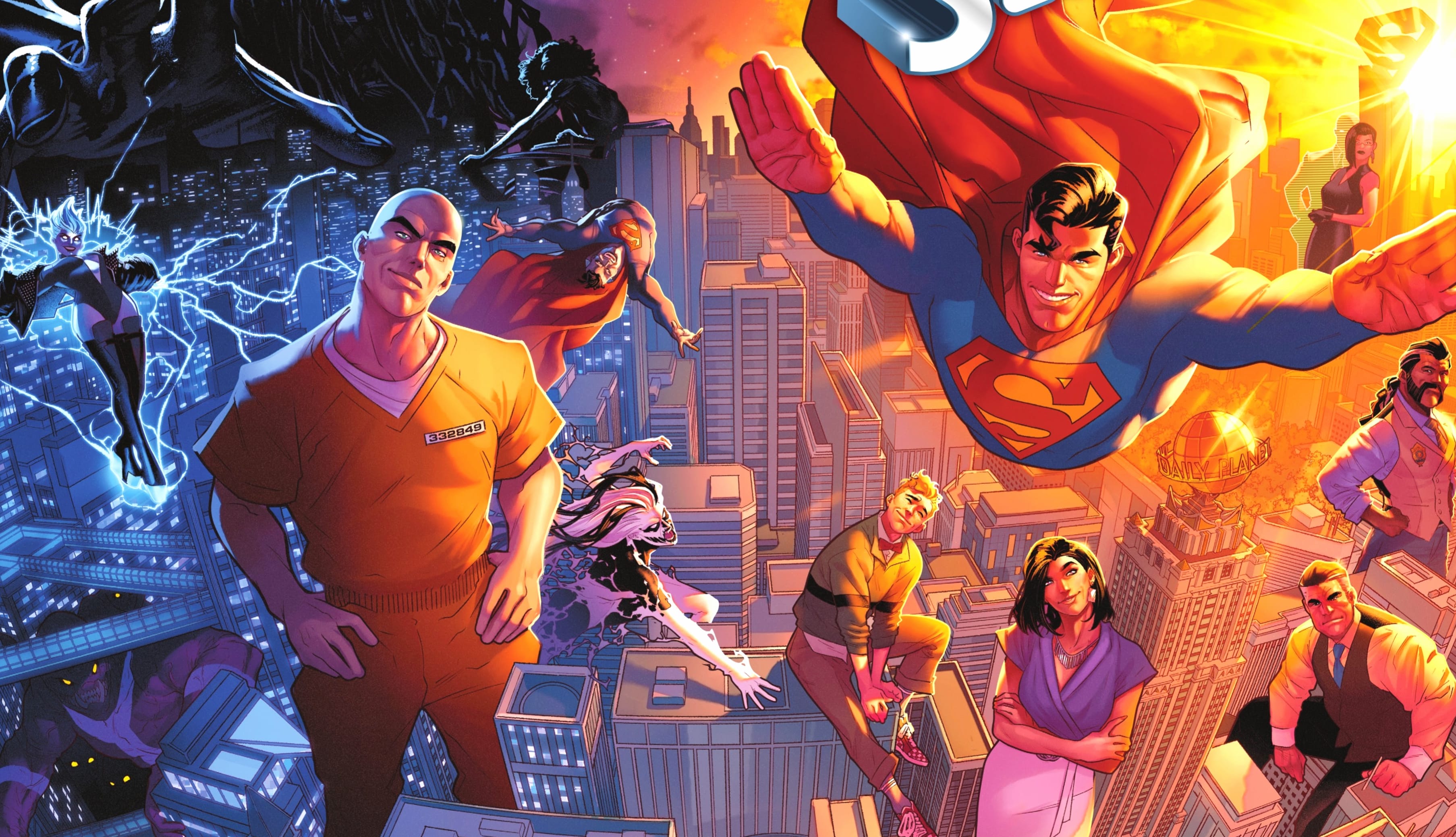 Jimmy Olsen Livewire (DC Comics) Silver Banshee Lois Lane Lex Luthor Comic Superman at 1680 x 945 HD size wallpapers HD quality