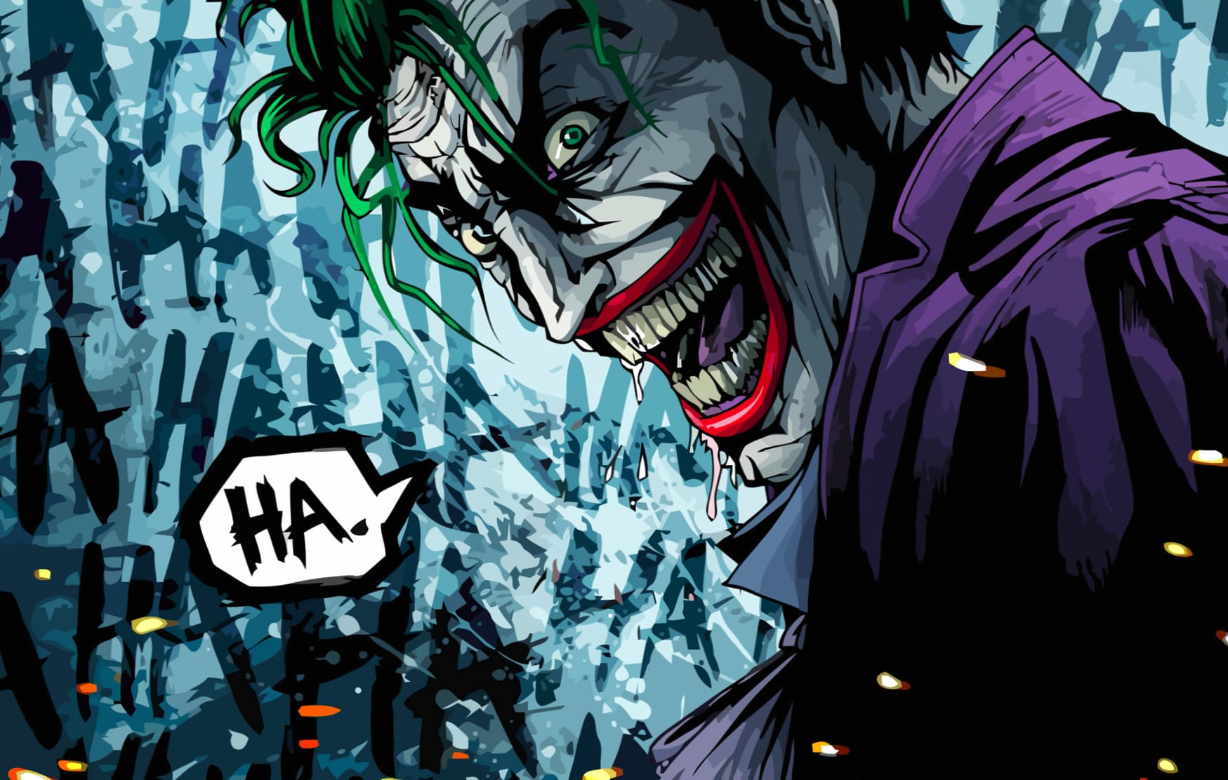 Joker DC Comics at 640 x 1136 iPhone 5 size wallpapers HD quality