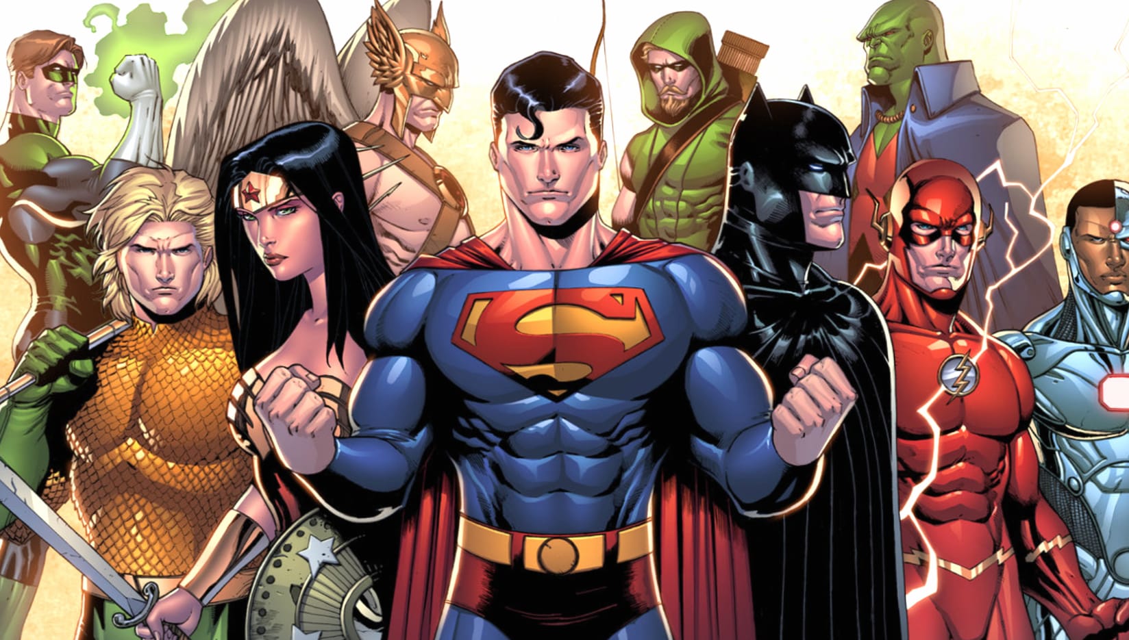 Justice League Iconic DC Comics Heroes wallpapers HD quality