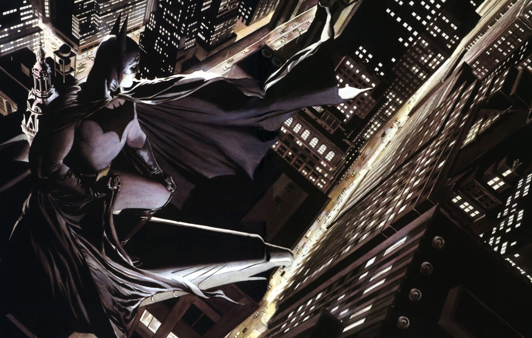 Kingdom Come Batman Alex Ross at 1600 x 900 HD size wallpapers HD quality