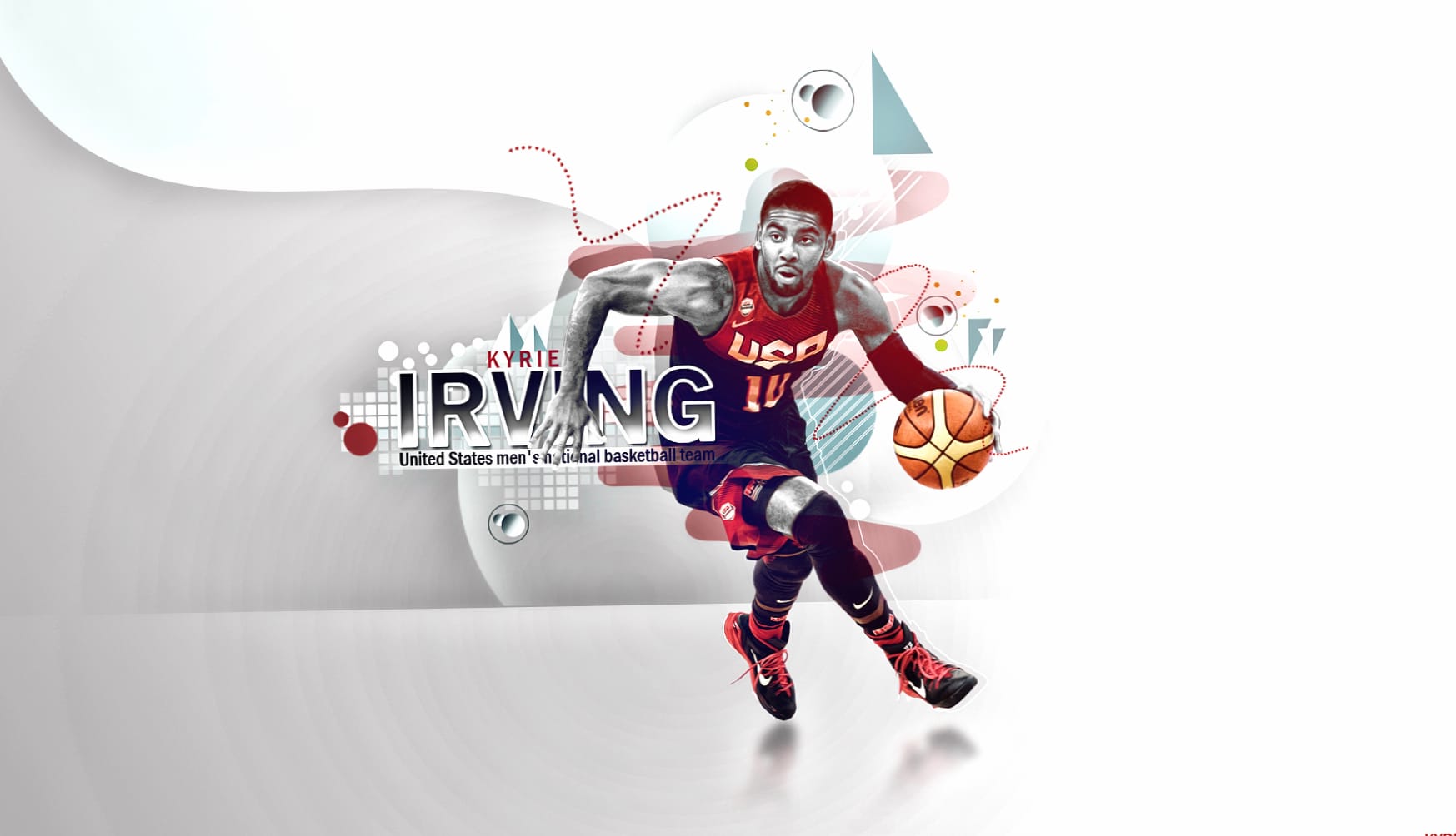 Kyrie Irving USA Basketball at 1600 x 900 HD size wallpapers HD quality