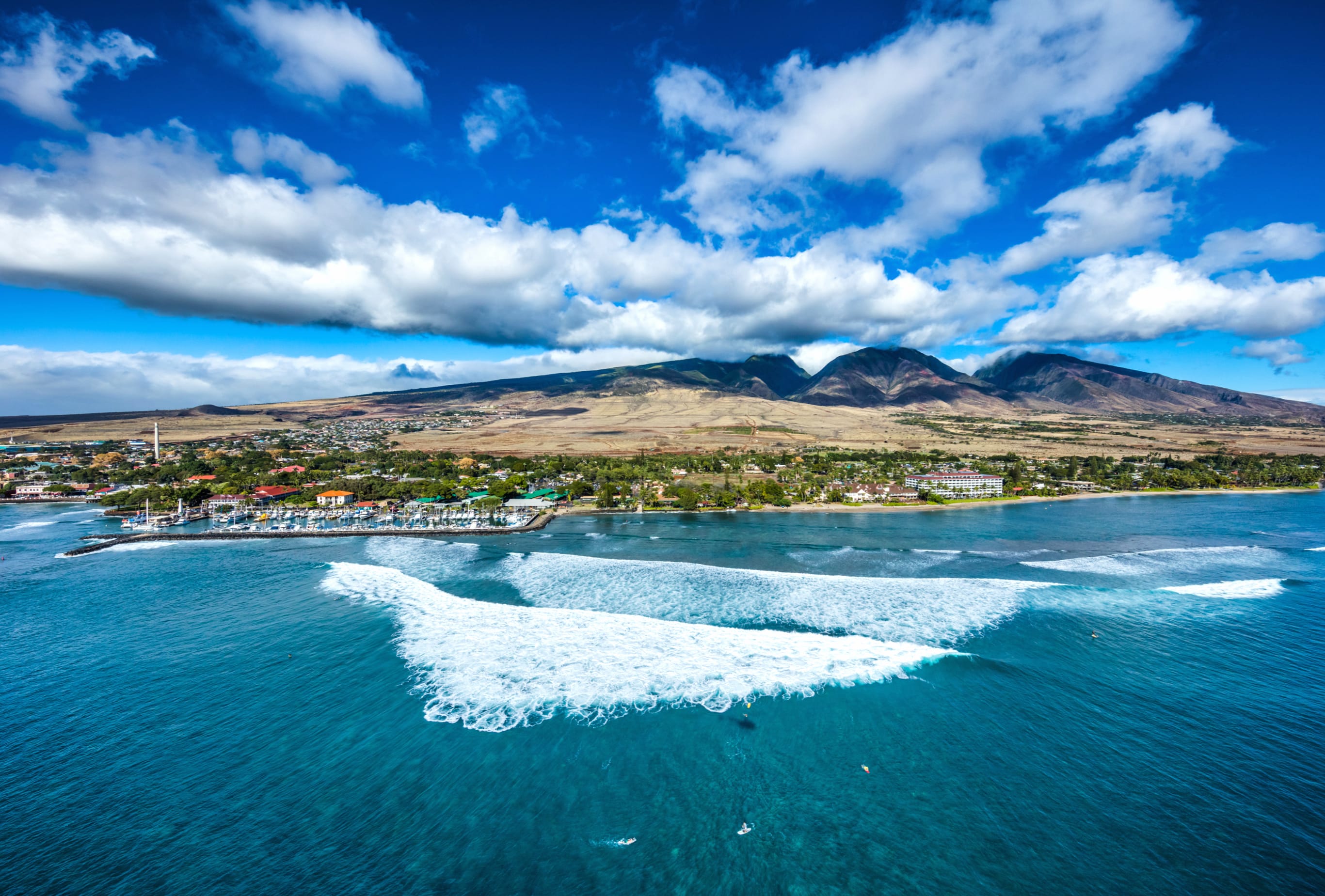 Lahaina Paddleboad Lovers at 640 x 960 iPhone 4 size wallpapers HD quality