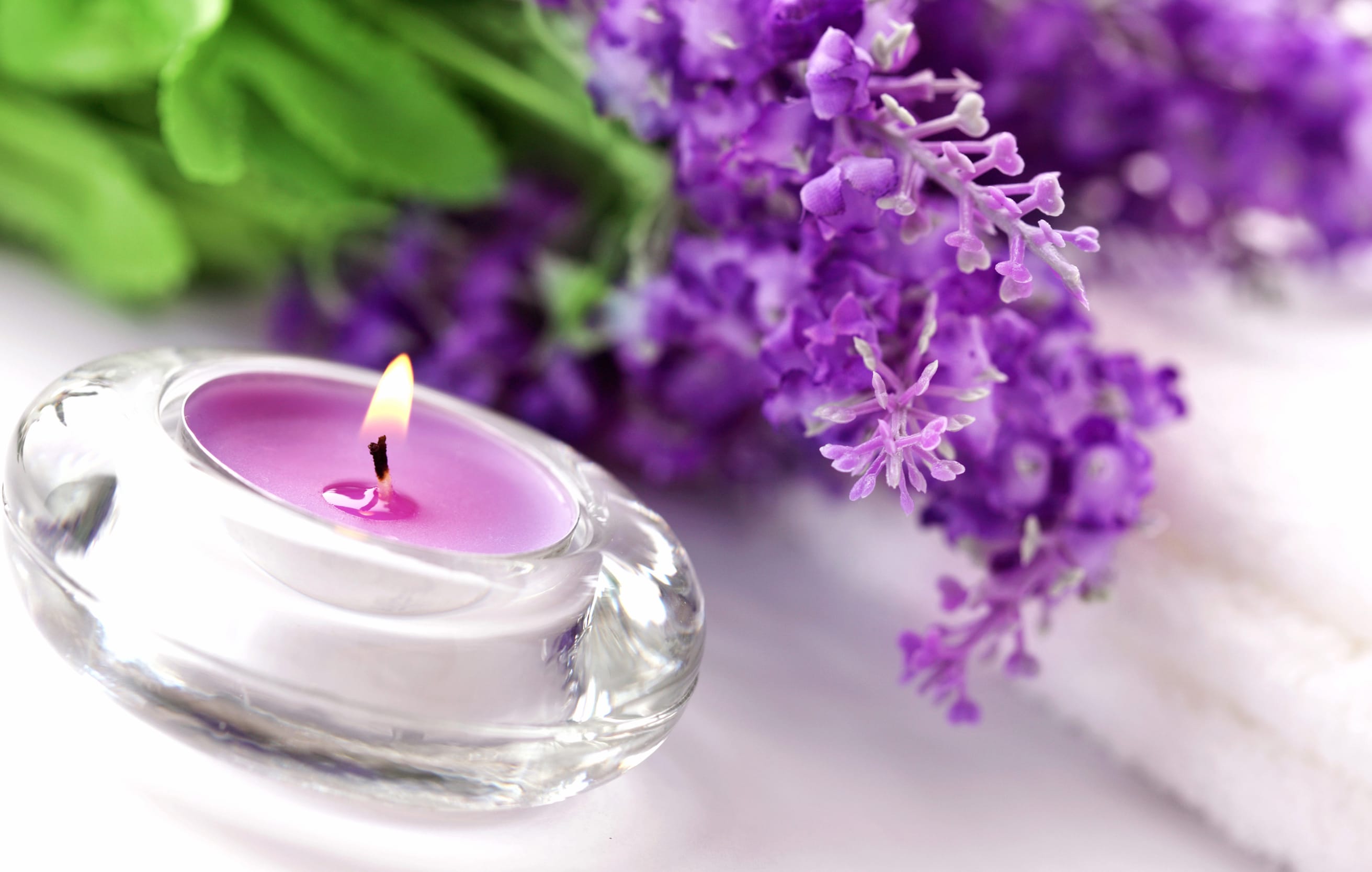 Lavender Bliss & Candlelight wallpapers HD quality