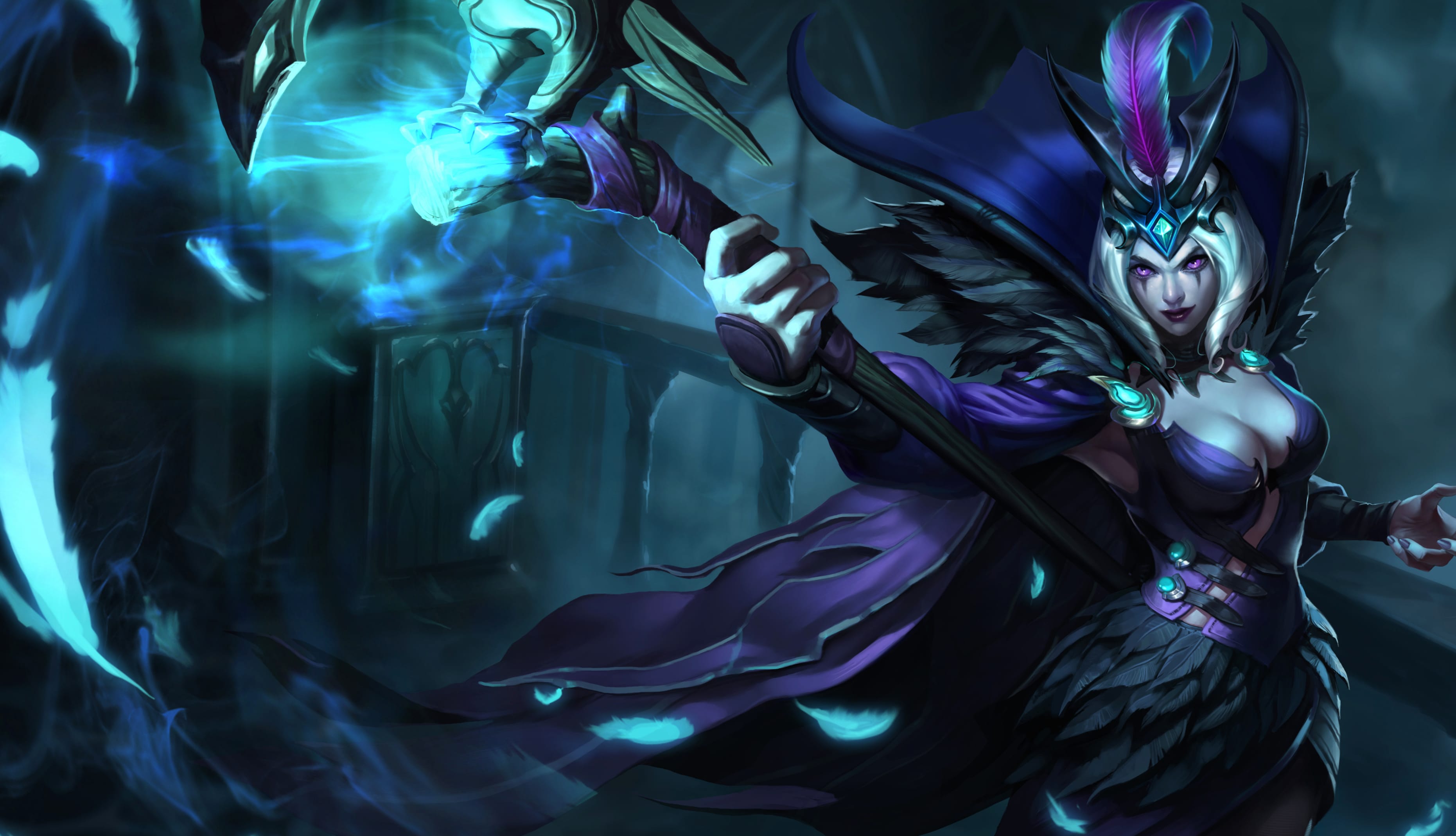 LeBlanc the Enchantress – HD Fantasy Wallpaper wallpapers HD quality