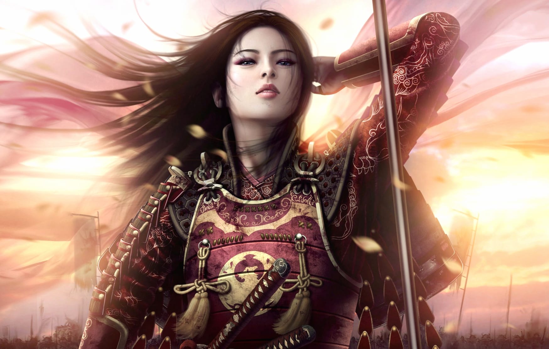 Legend of the Five Rings Samurai Warrior wallpapers HD quality