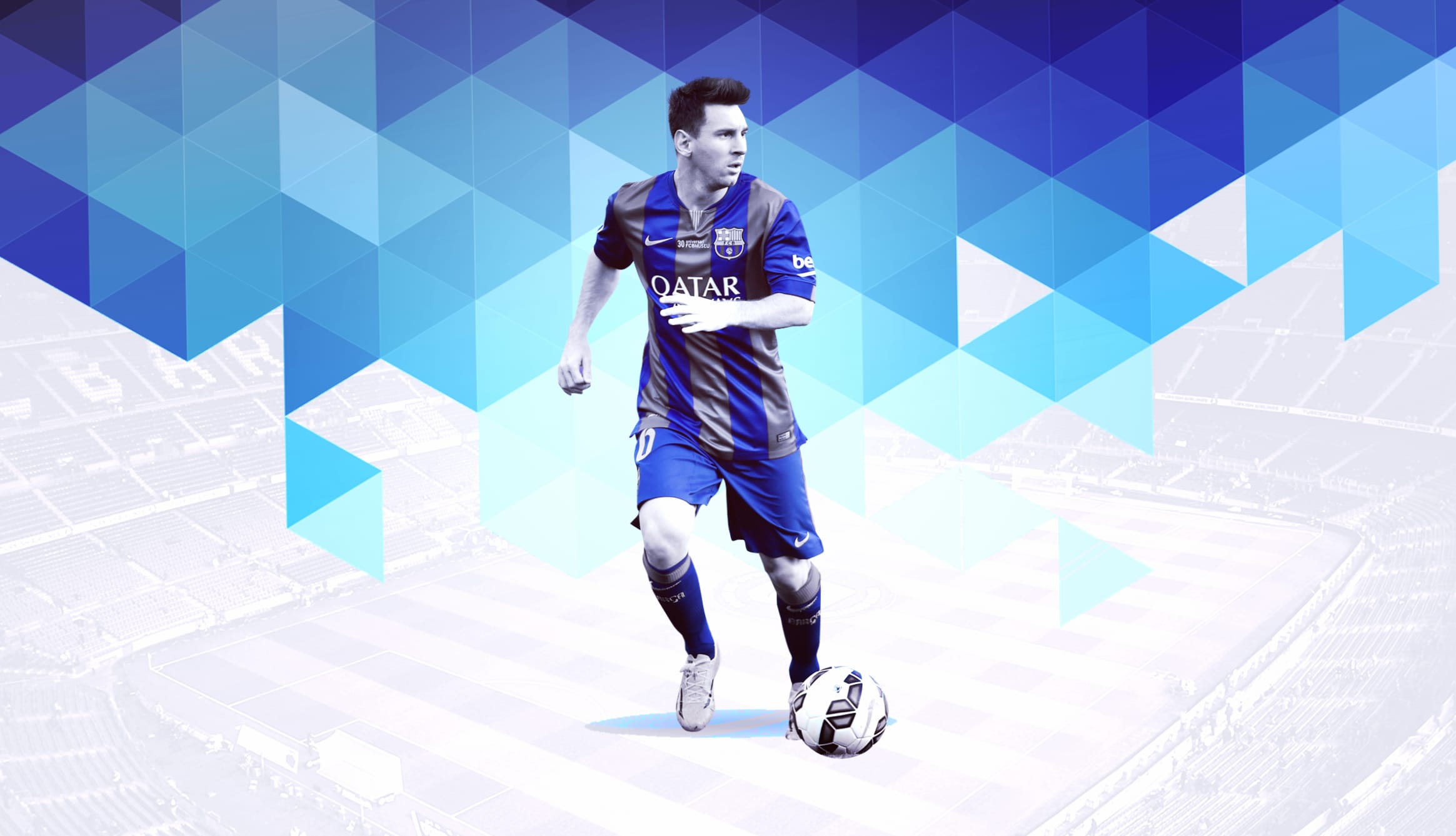 Lionel Messi - Dynamic Soccer Star on the Field wallpapers HD quality