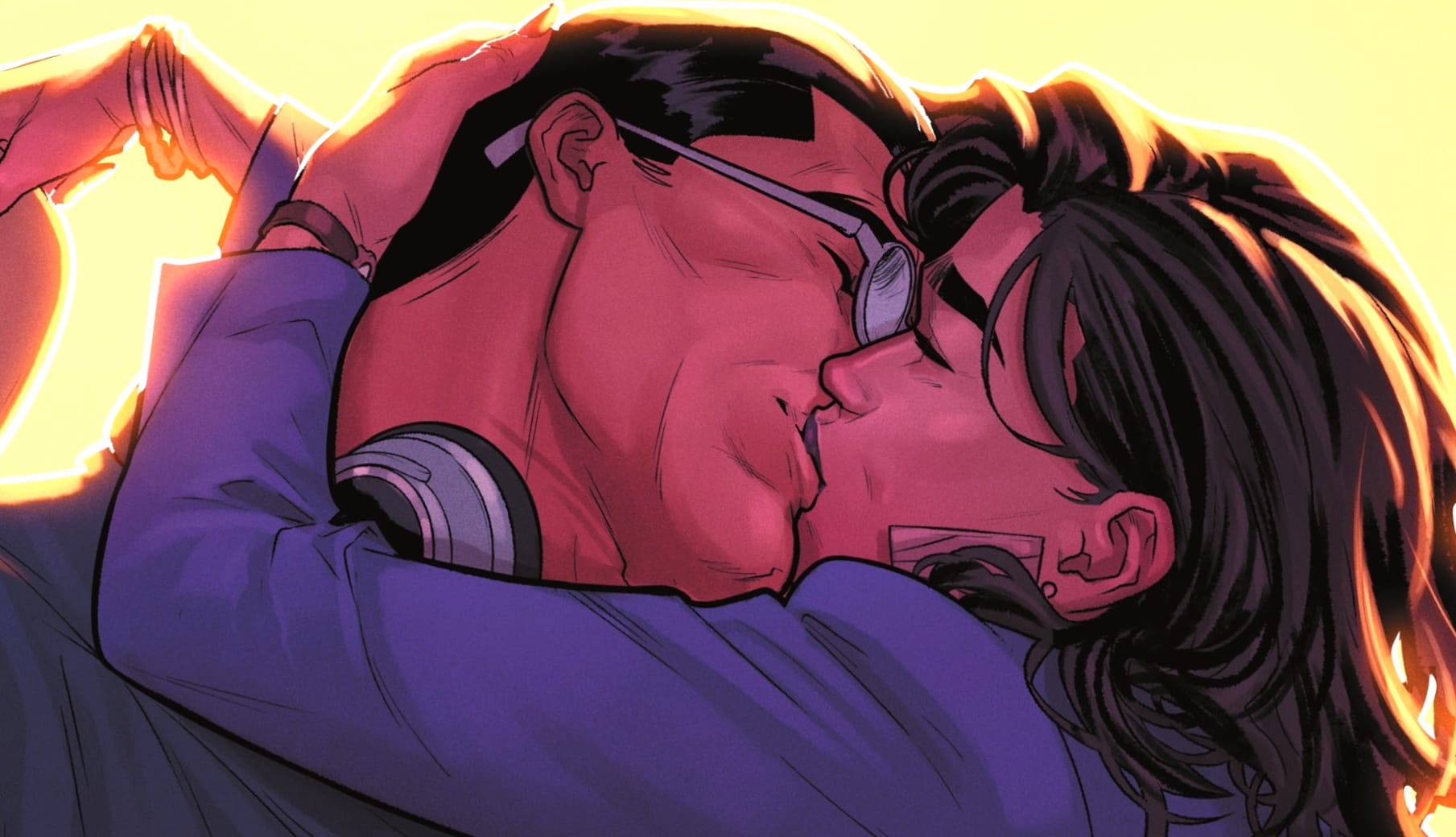 Lois Lane Clark Kent Comic Superman at 1280 x 960 size wallpapers HD quality