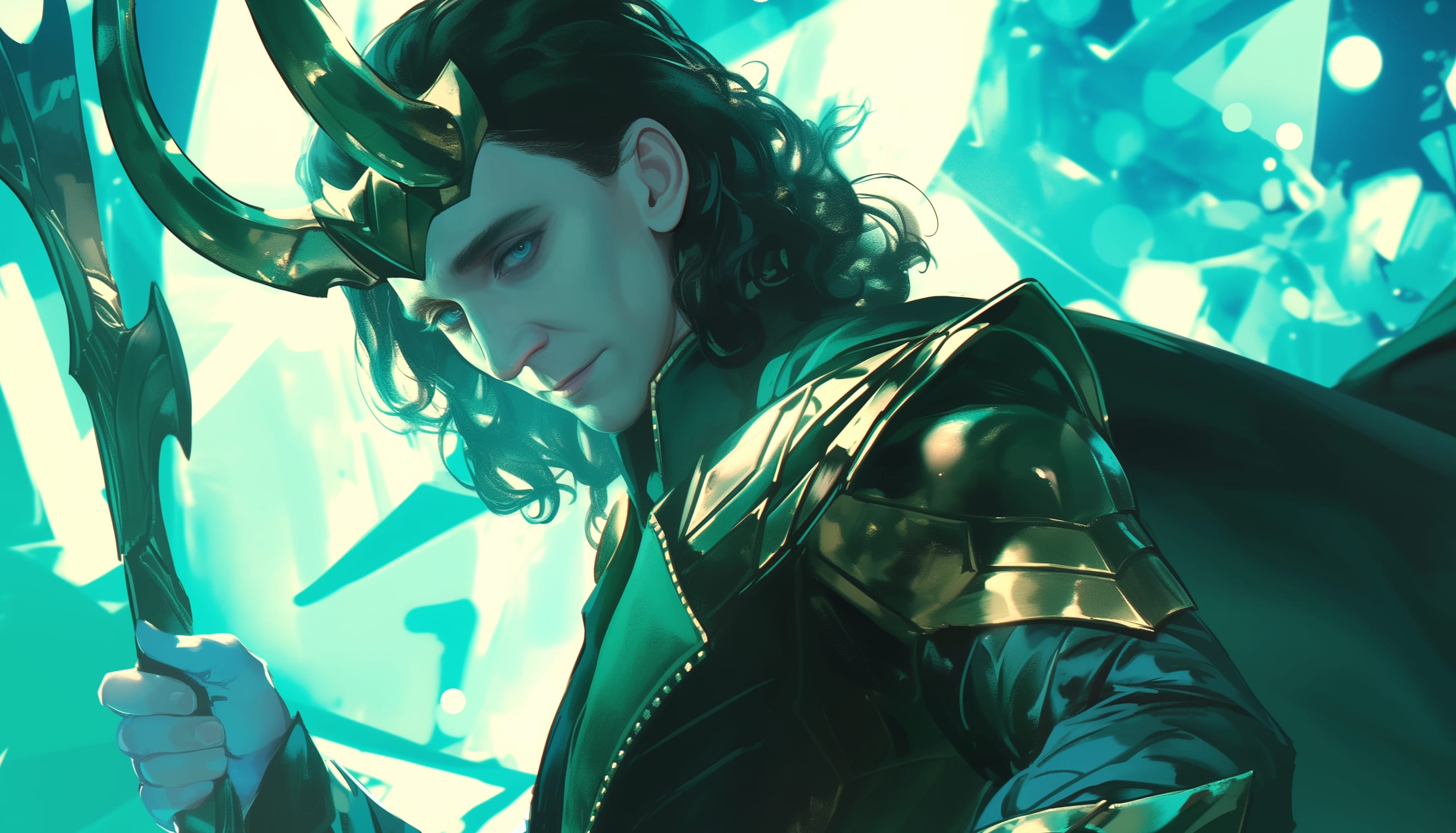 Loki From Marvel in Anime Style wallpapers HD quality