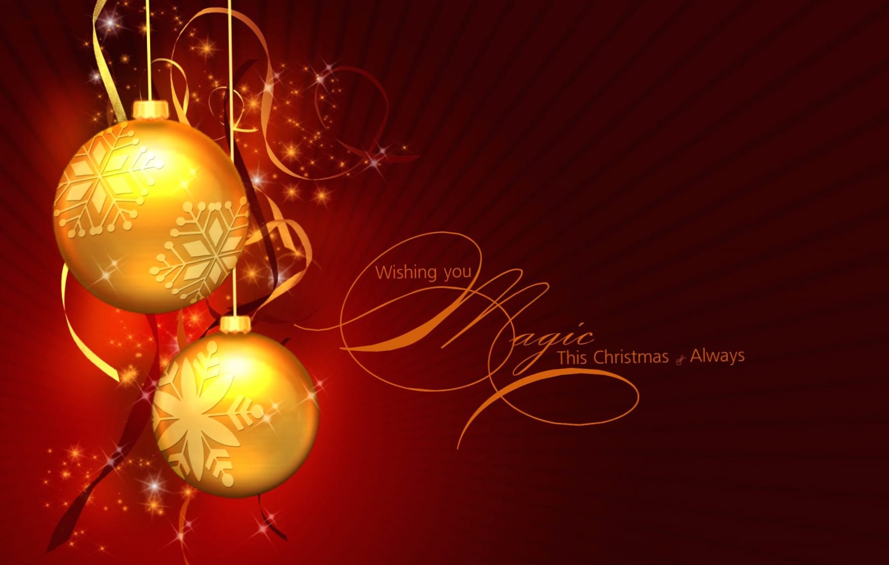 Magical Christmas Ornaments wallpapers HD quality