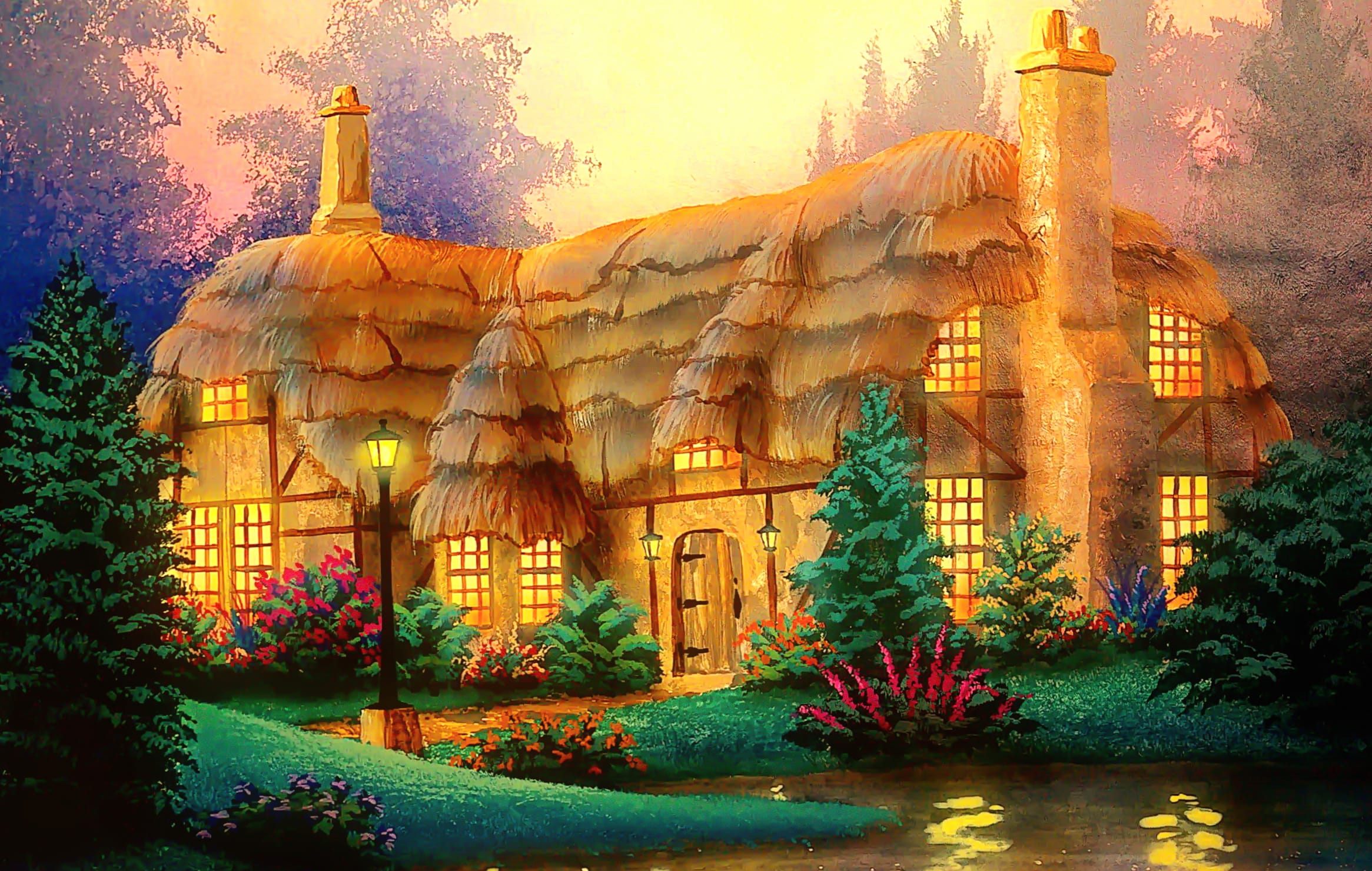 Magical Cottage Escape - wallpapers HD quality