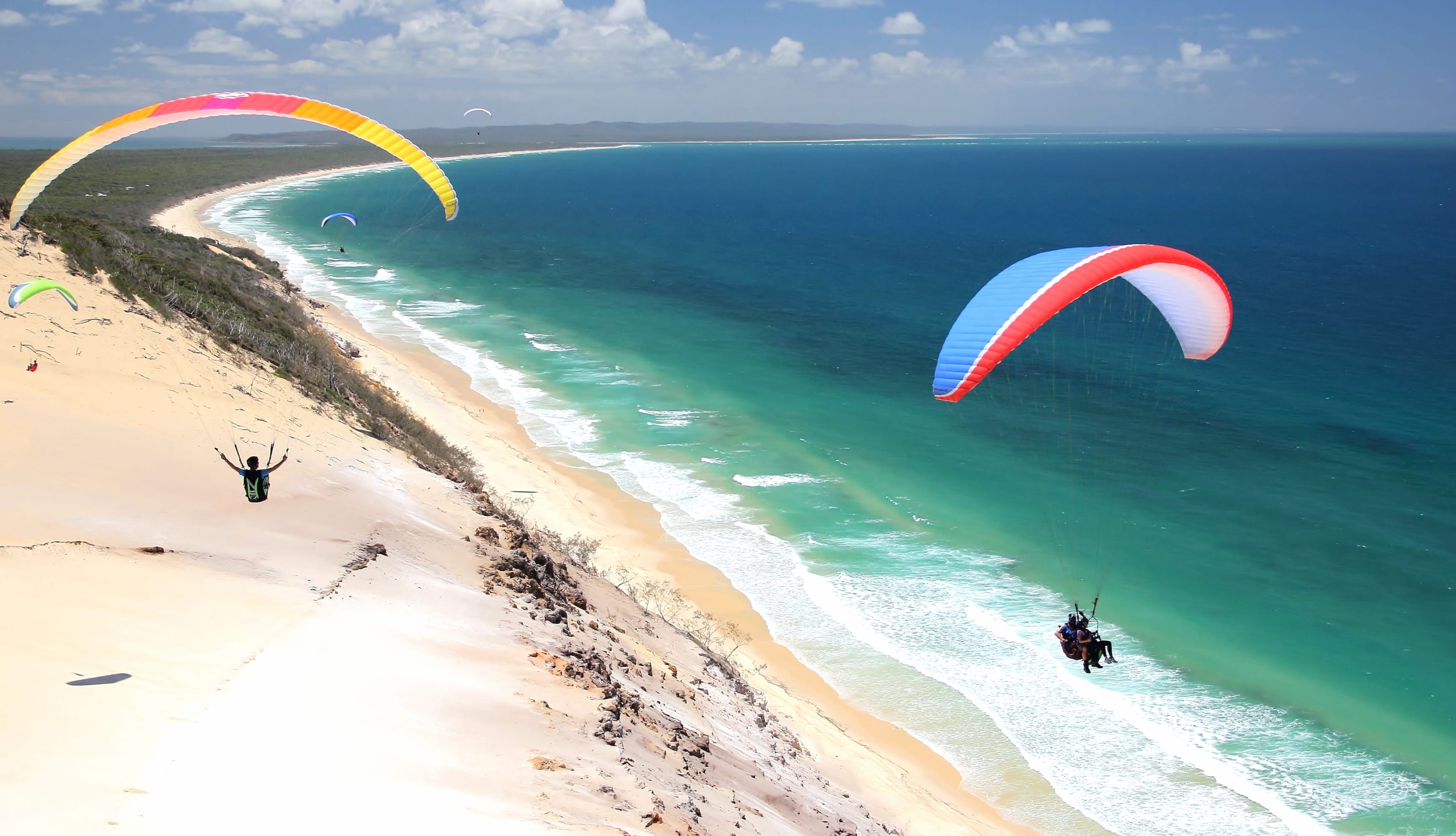 Majestic Paragliding Adventure - at 1536 x 864 HD size wallpapers HD quality