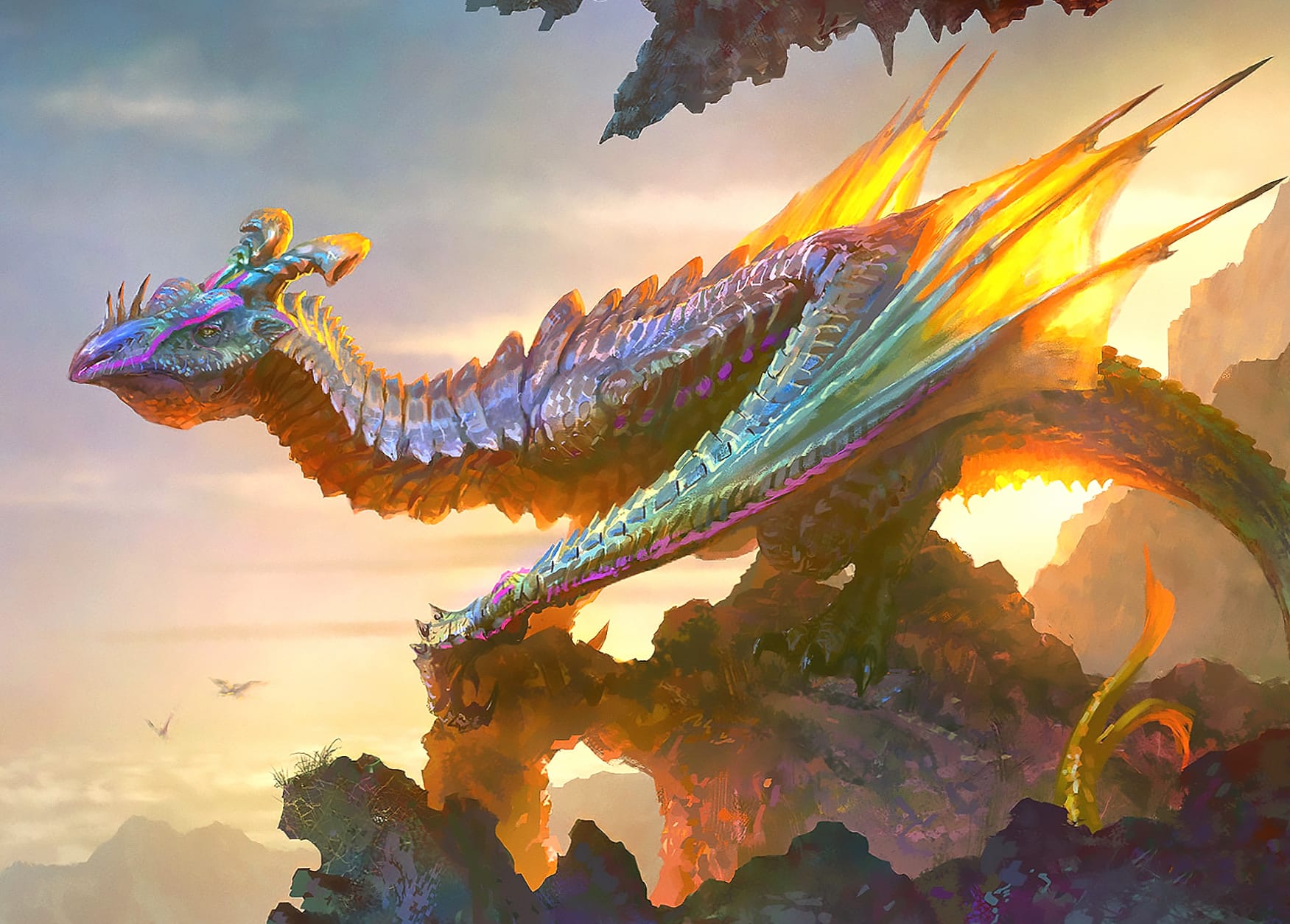 Majestic Winged Dragon wallpapers HD quality