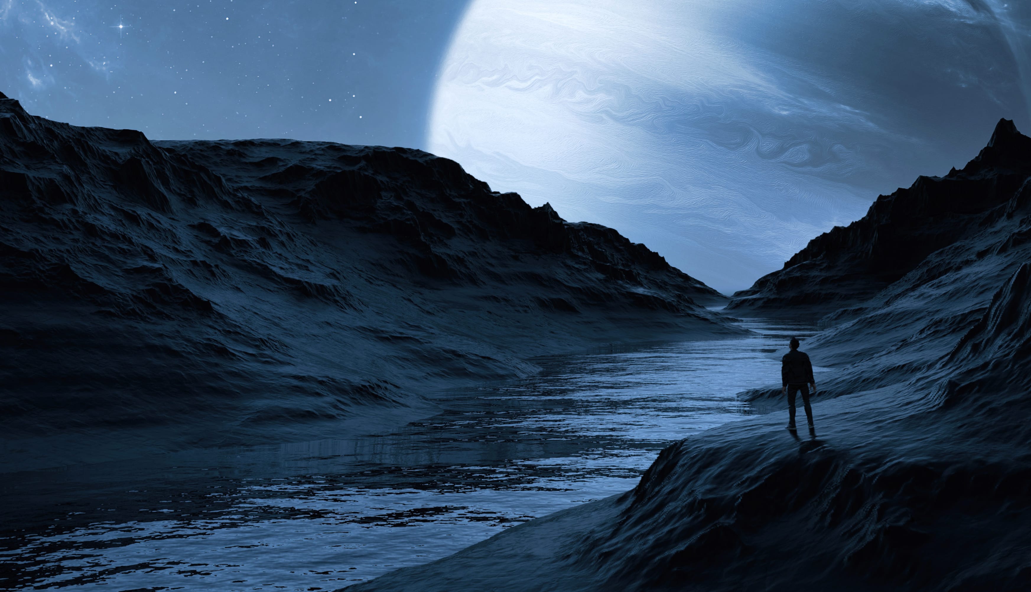 Man Planet wallpapers HD quality