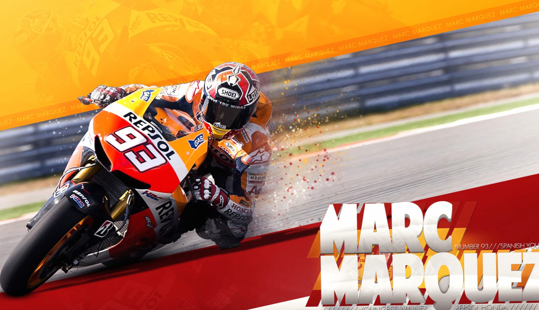 Marc Marquez MotoGP - Repsol Honda wallpapers HD quality