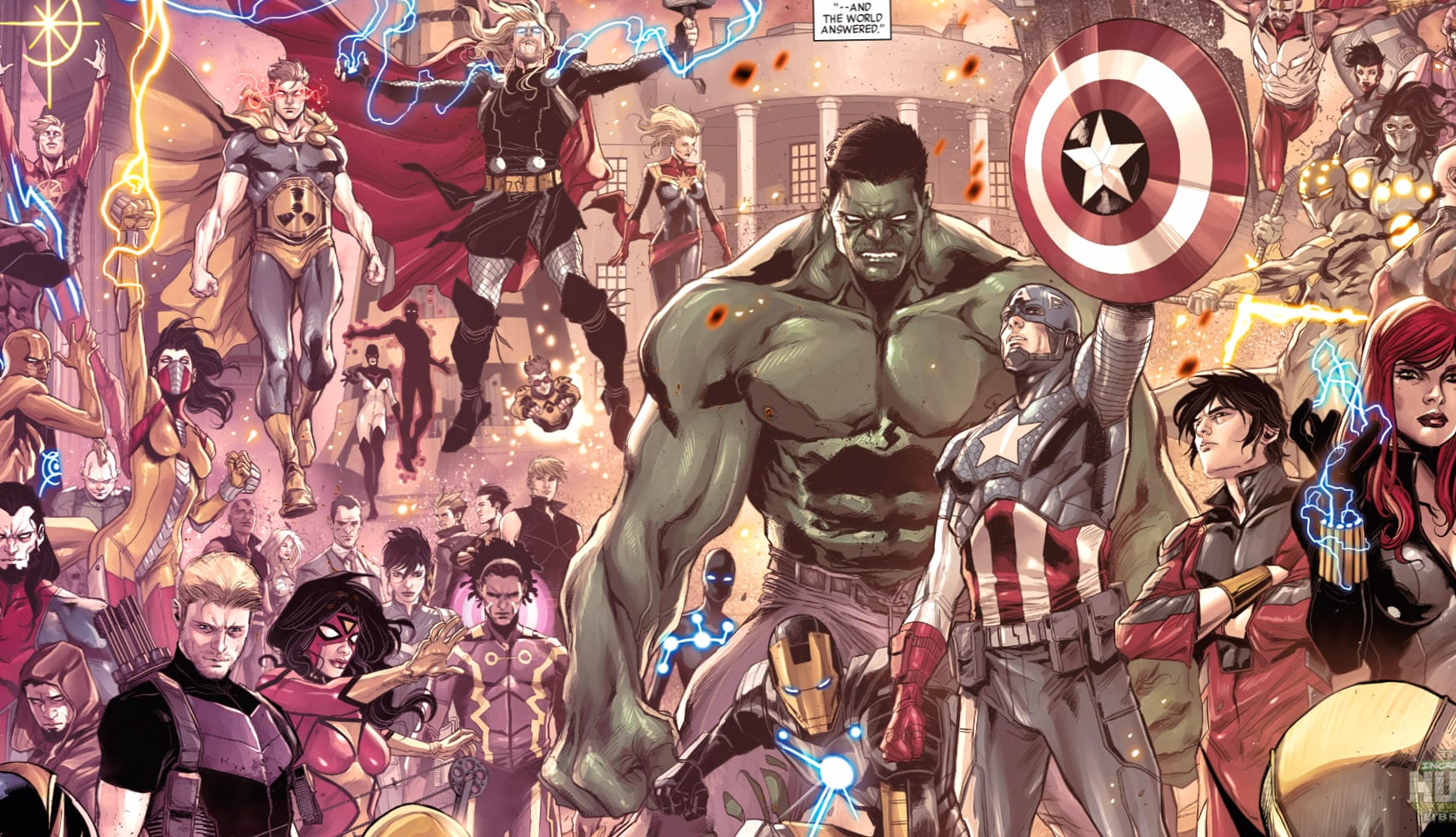 Marvel Comics Heroes at 1280 x 720 HD size wallpapers HD quality